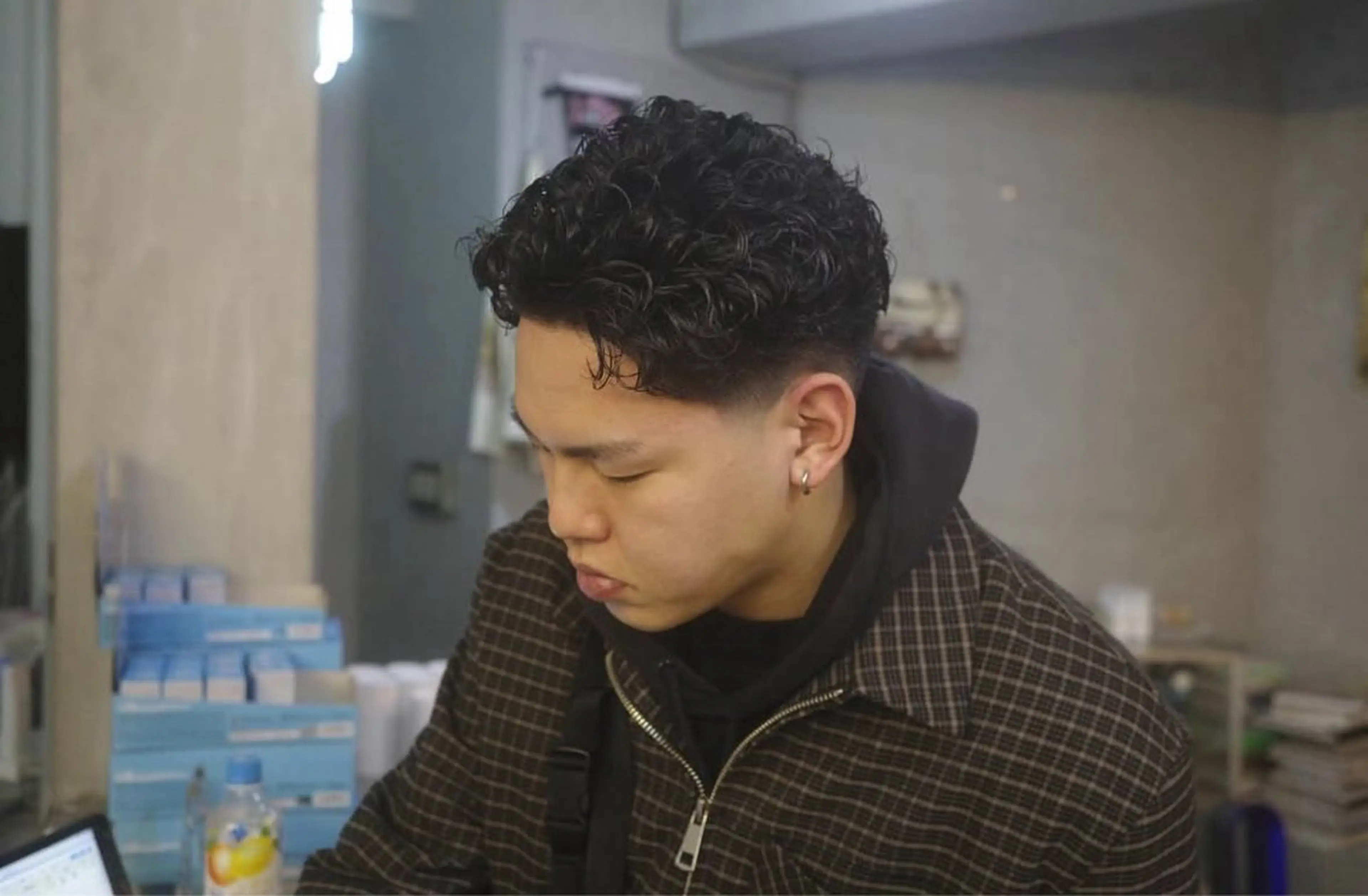 パーマ メンズ パーマ source  / Tsubasaのヘアスタイル