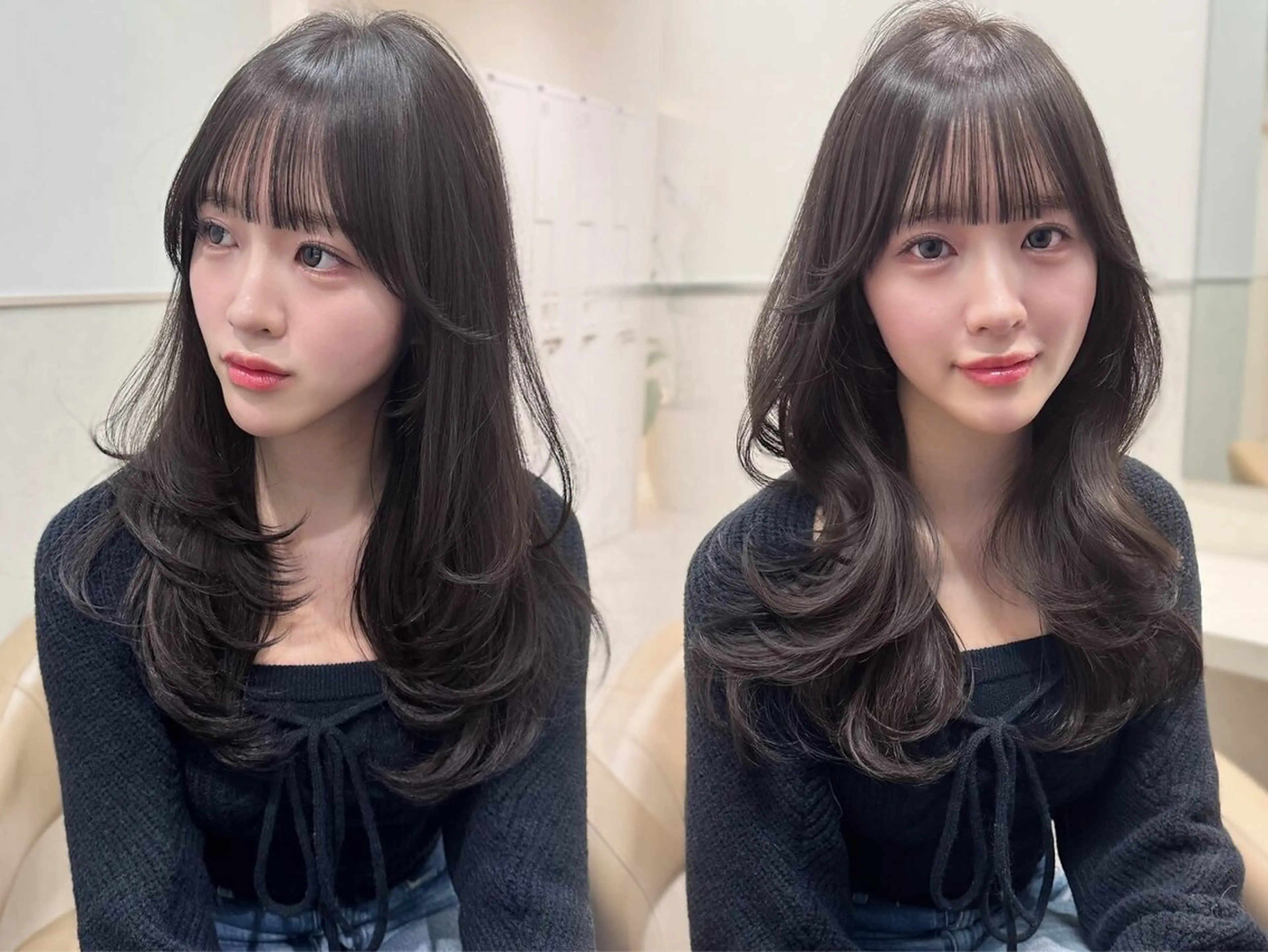 ロング カット 縮毛矯正 LAVEL 代表 住吉　創のヘアスタイル