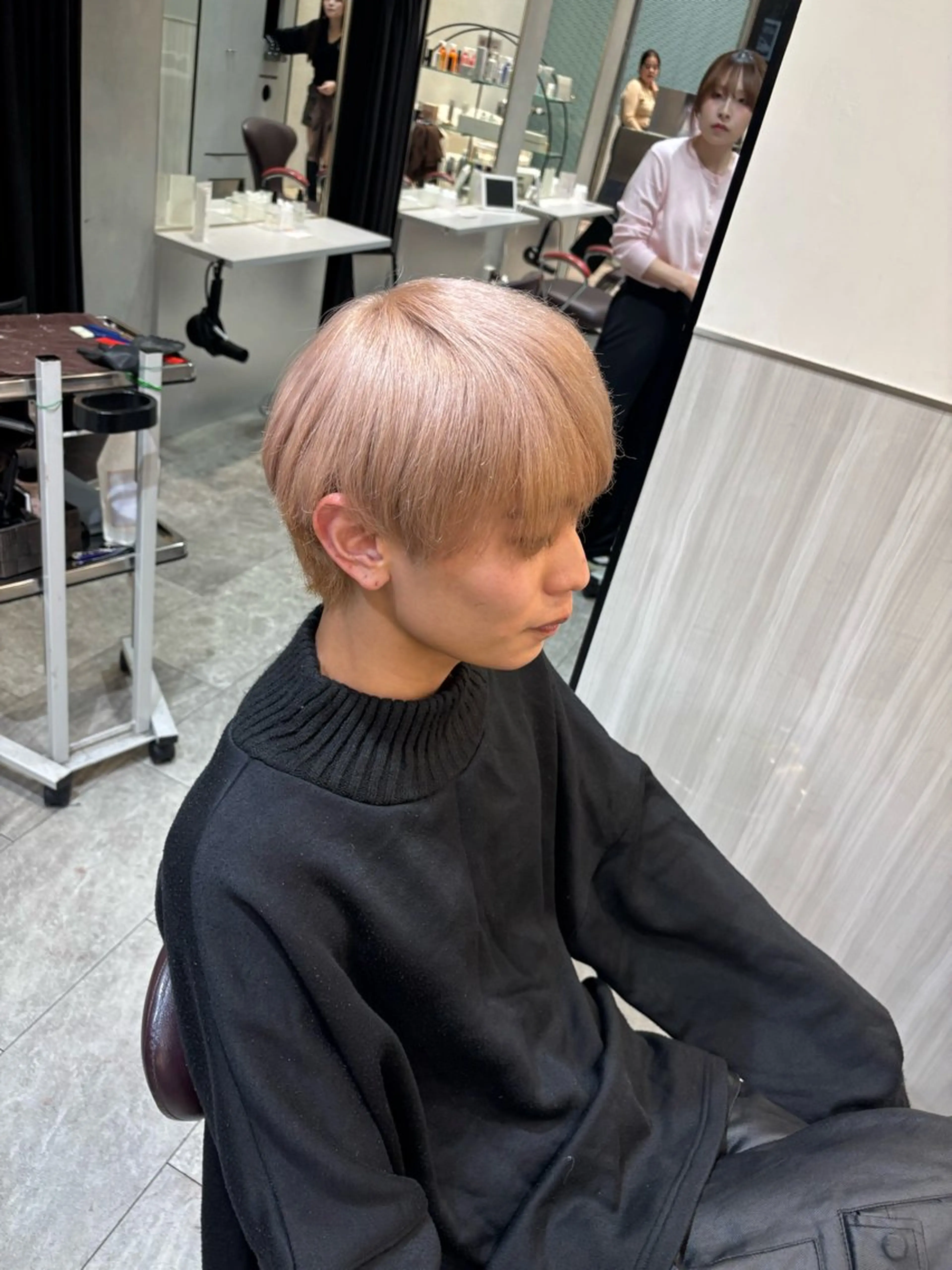 メンズ 『ハイトーン特化』✨ 音喜多優也のヘアスタイル