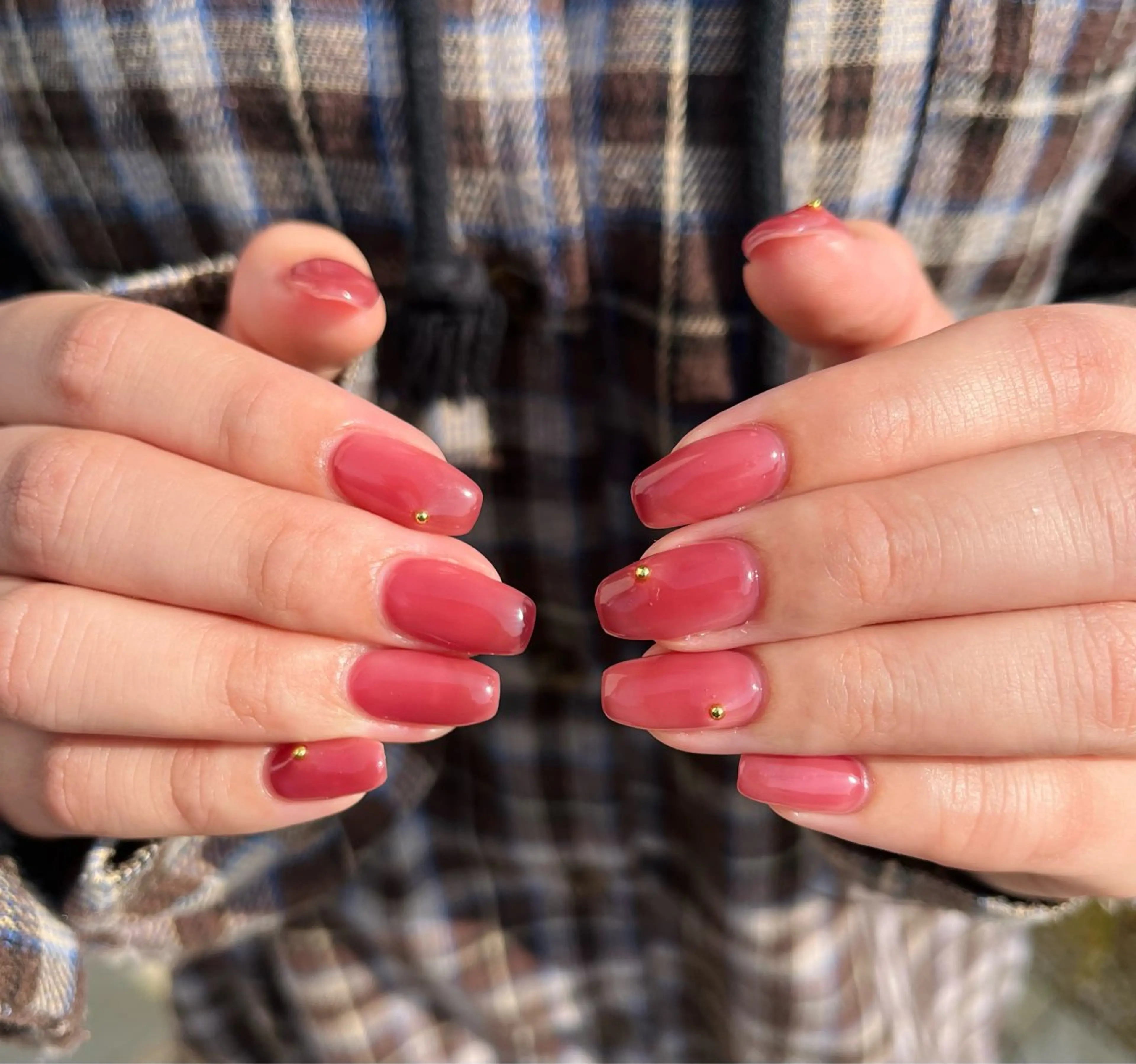 ネイル ワンカラーネイル ハンドネイル HazeGrass NAILのネイルデザイン