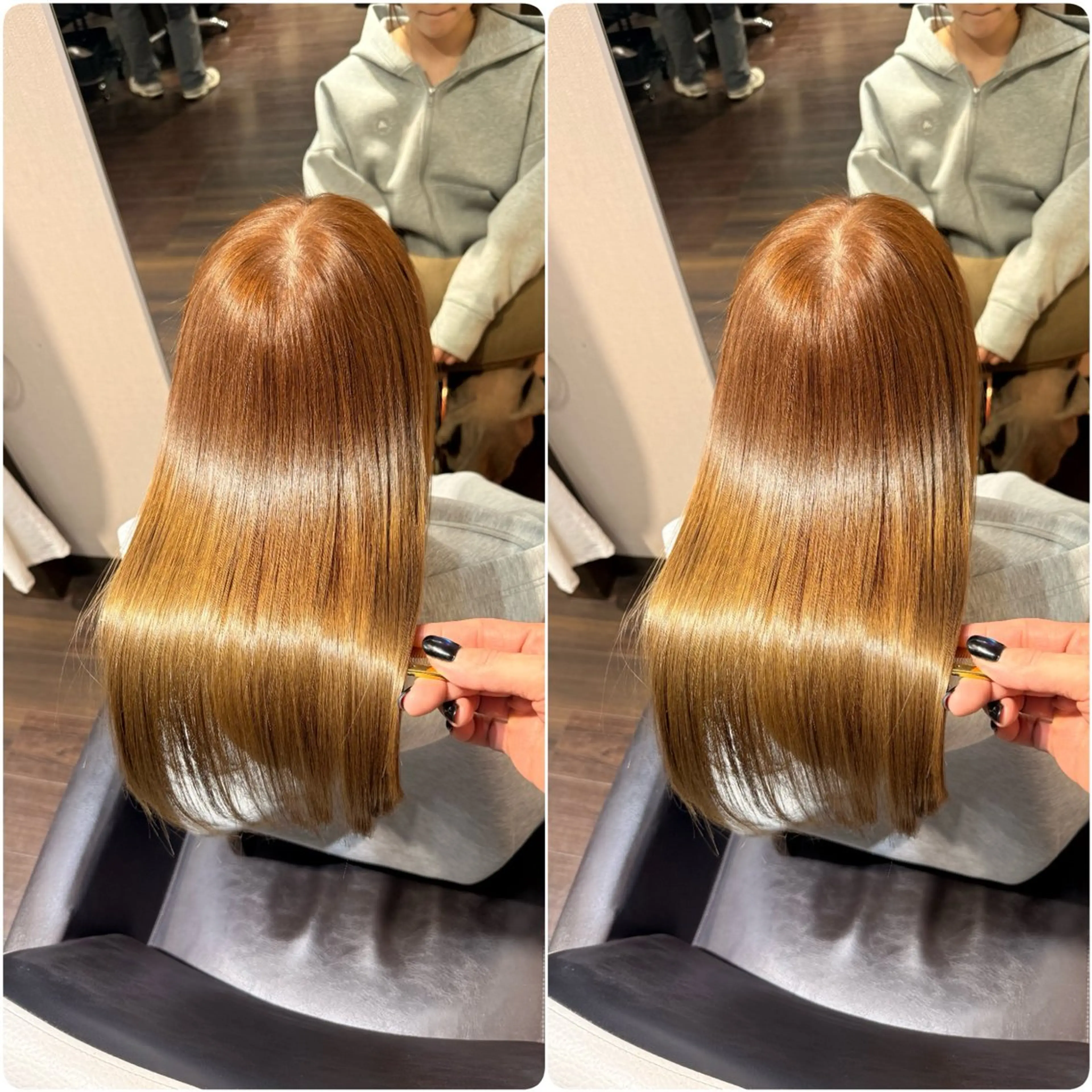 ロング カラー カット ヘアカラー トリートメント ヘッドスパ youres hair 髪質改善トリートメント&ヘッドスパ　新宿EAST所属・🌹ULTOWA🌹 髪質改善/縮毛/店長のヘアスタイル