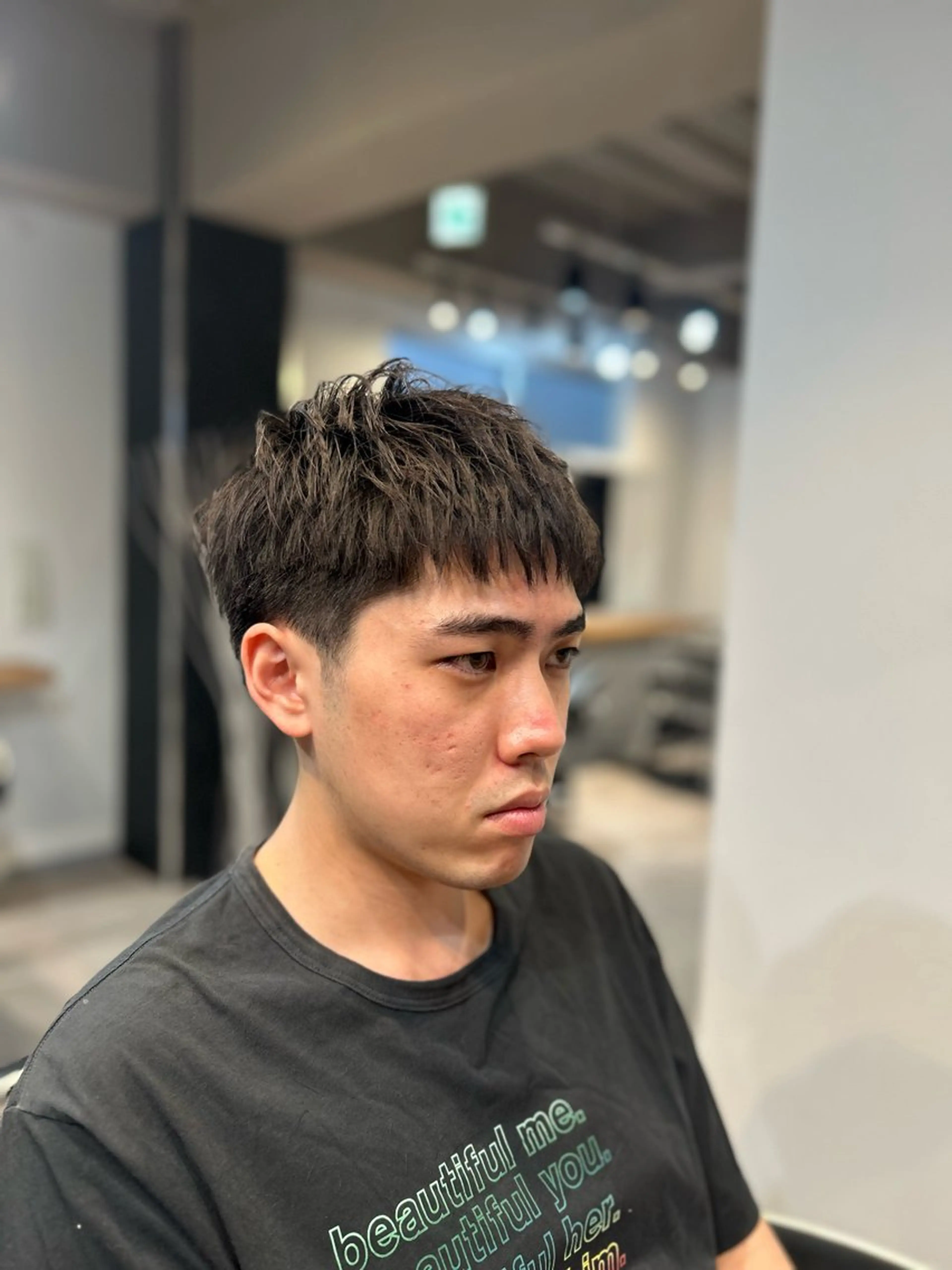 ショート メンズ カット SYUYA/パーマ/ マッシュスタイル特化のヘアスタイル