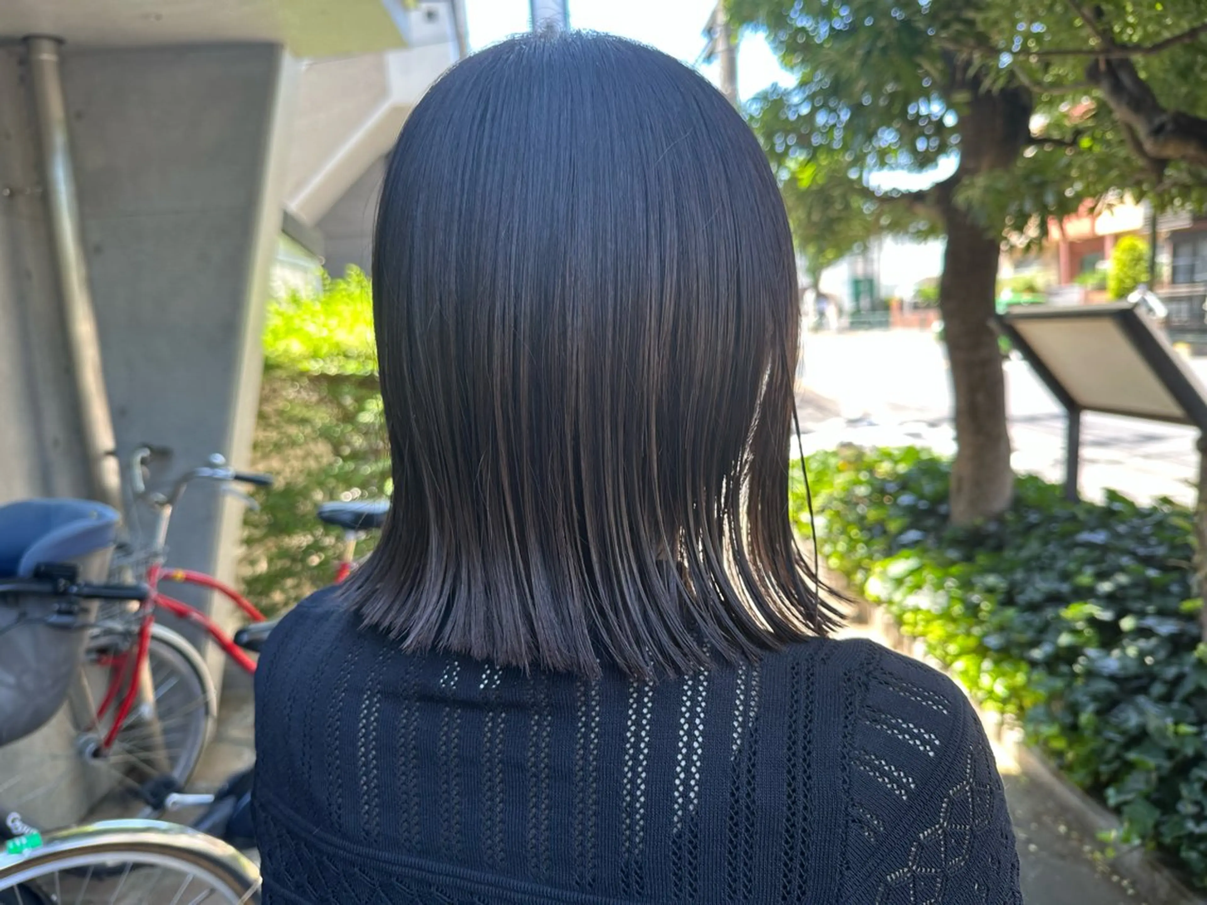 ミディアム ショート・ウルフ✂︎ 安住有咲子のヘアスタイル