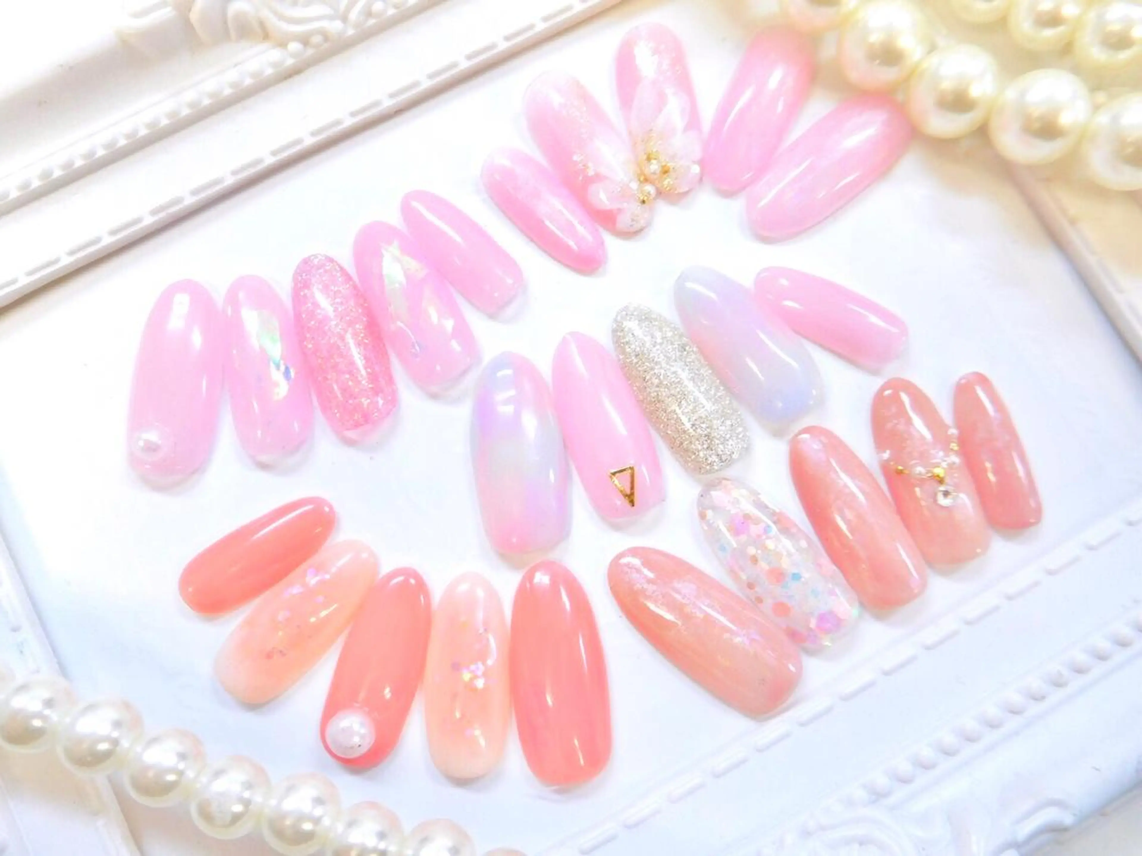 ネイル ジェルネイル ソフトジェル Dolce.Nail 柏店のネイルデザイン