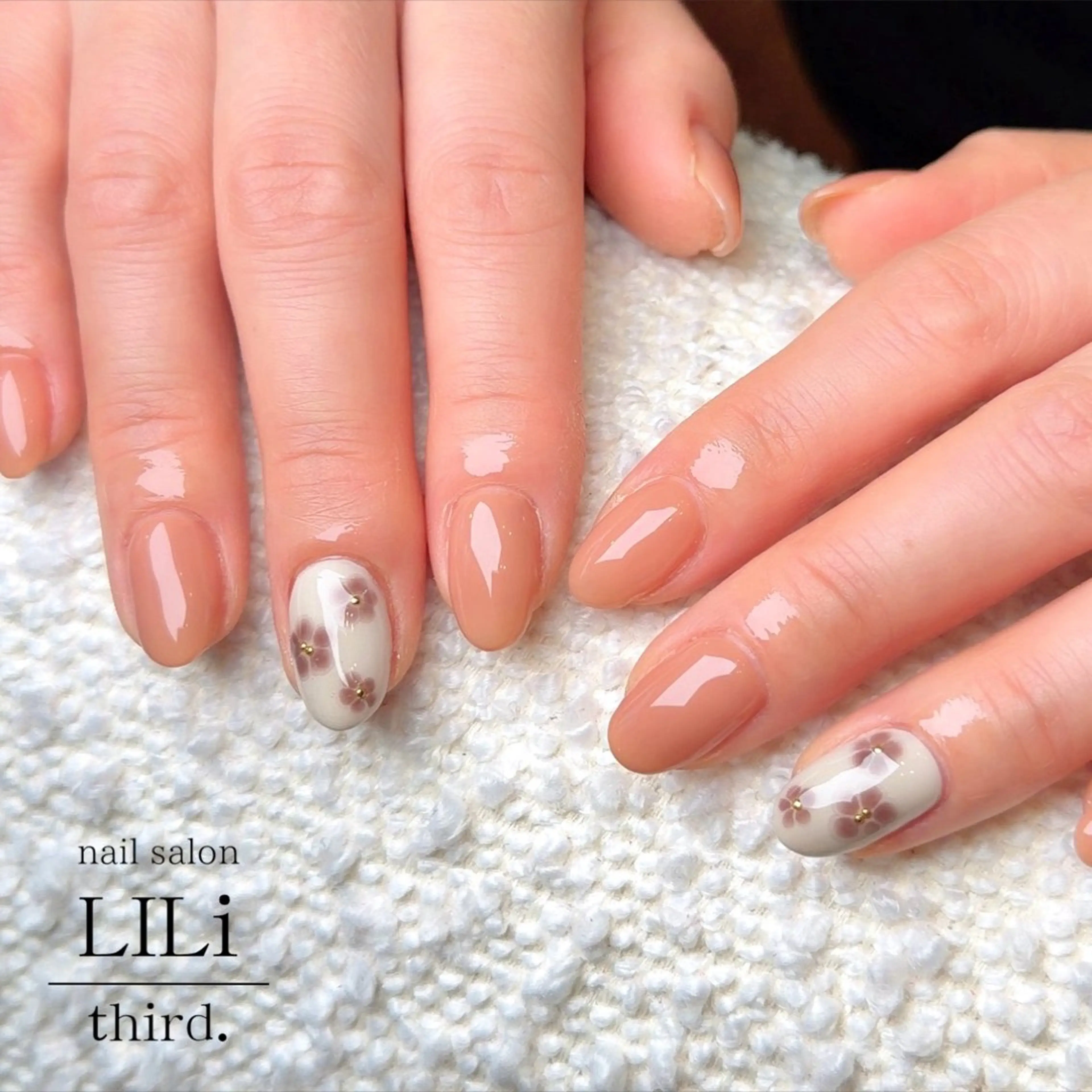 ネイル ハンドネイル nail salon LILi third．所属・Mami ;)のネイルデザイン