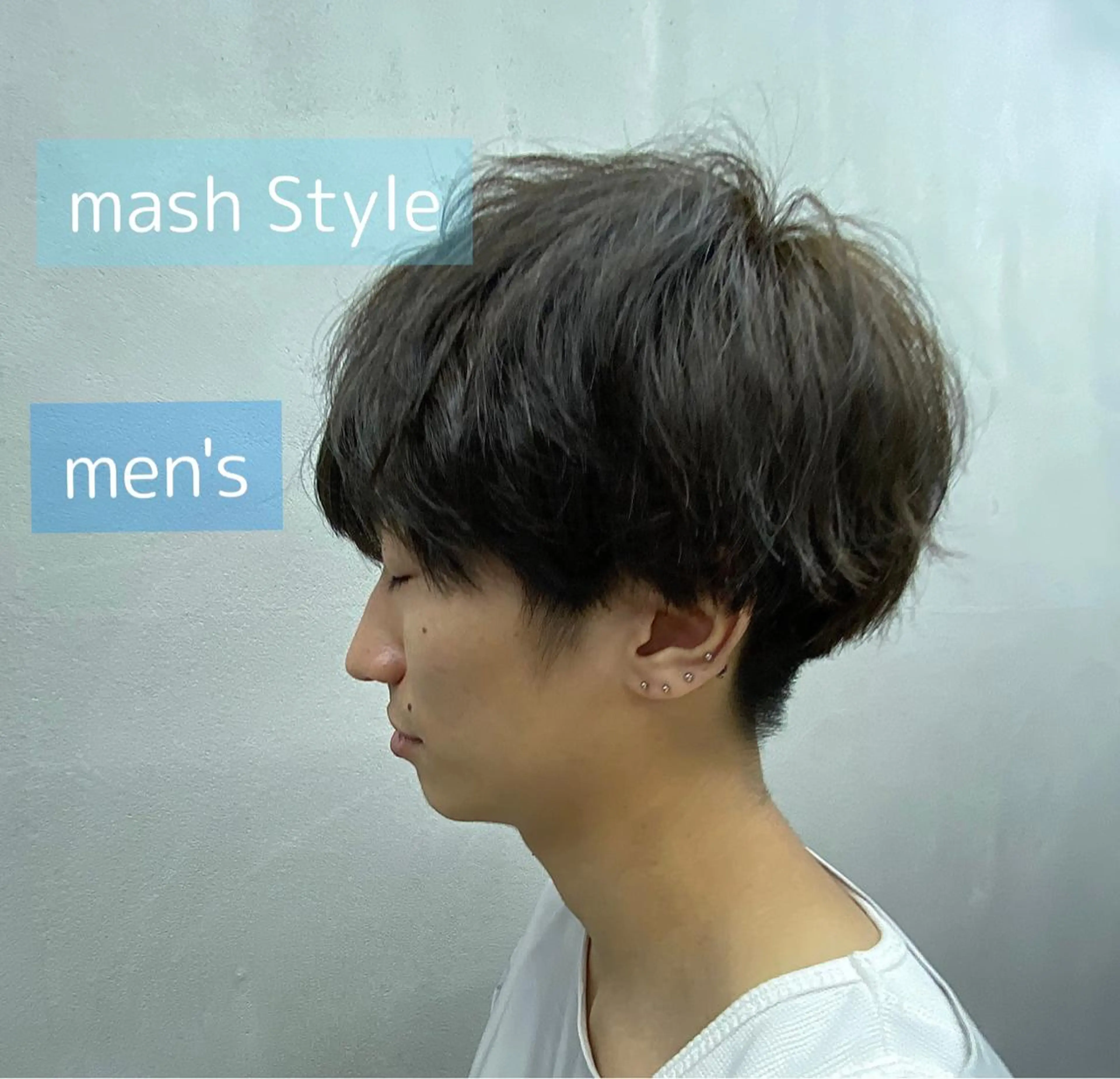 ショート パーマ 舟橋 りんかのヘアスタイル