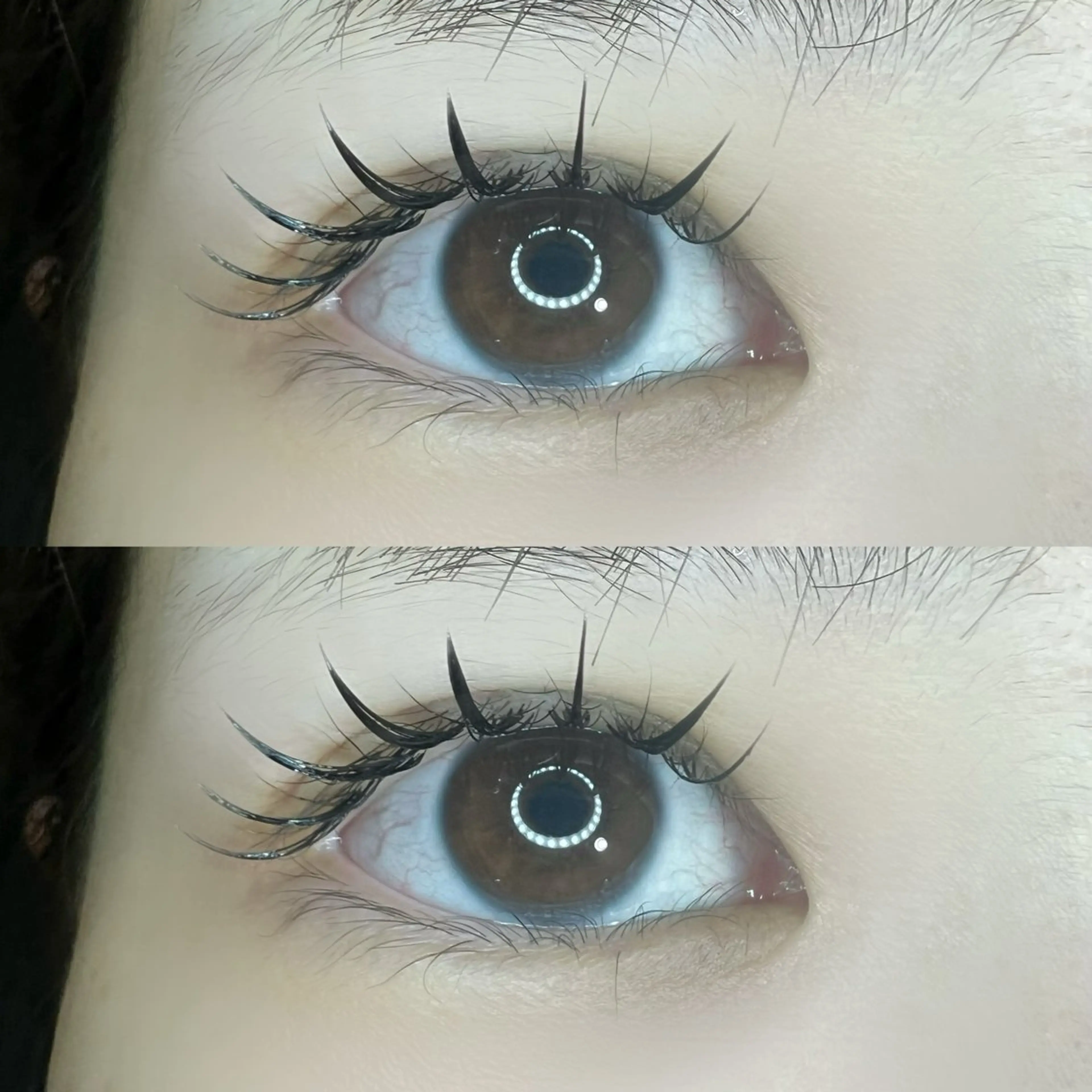 マツエク・マツパ Cカール 目尻長め ボリュームラッシュ Sara Moyuのマツエク・マツパデザイン