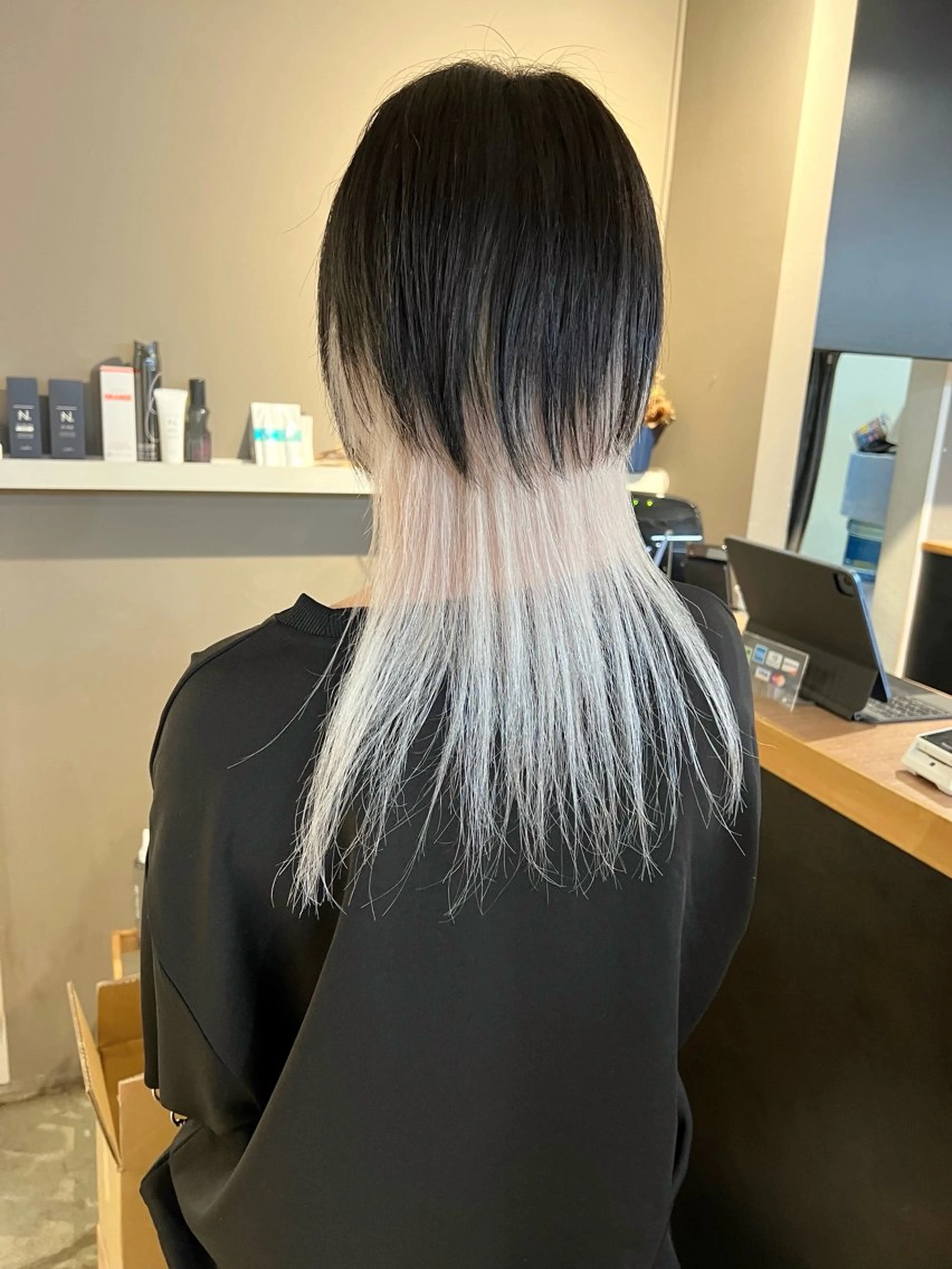 ロング カラー daiki 原宿のヘアスタイル