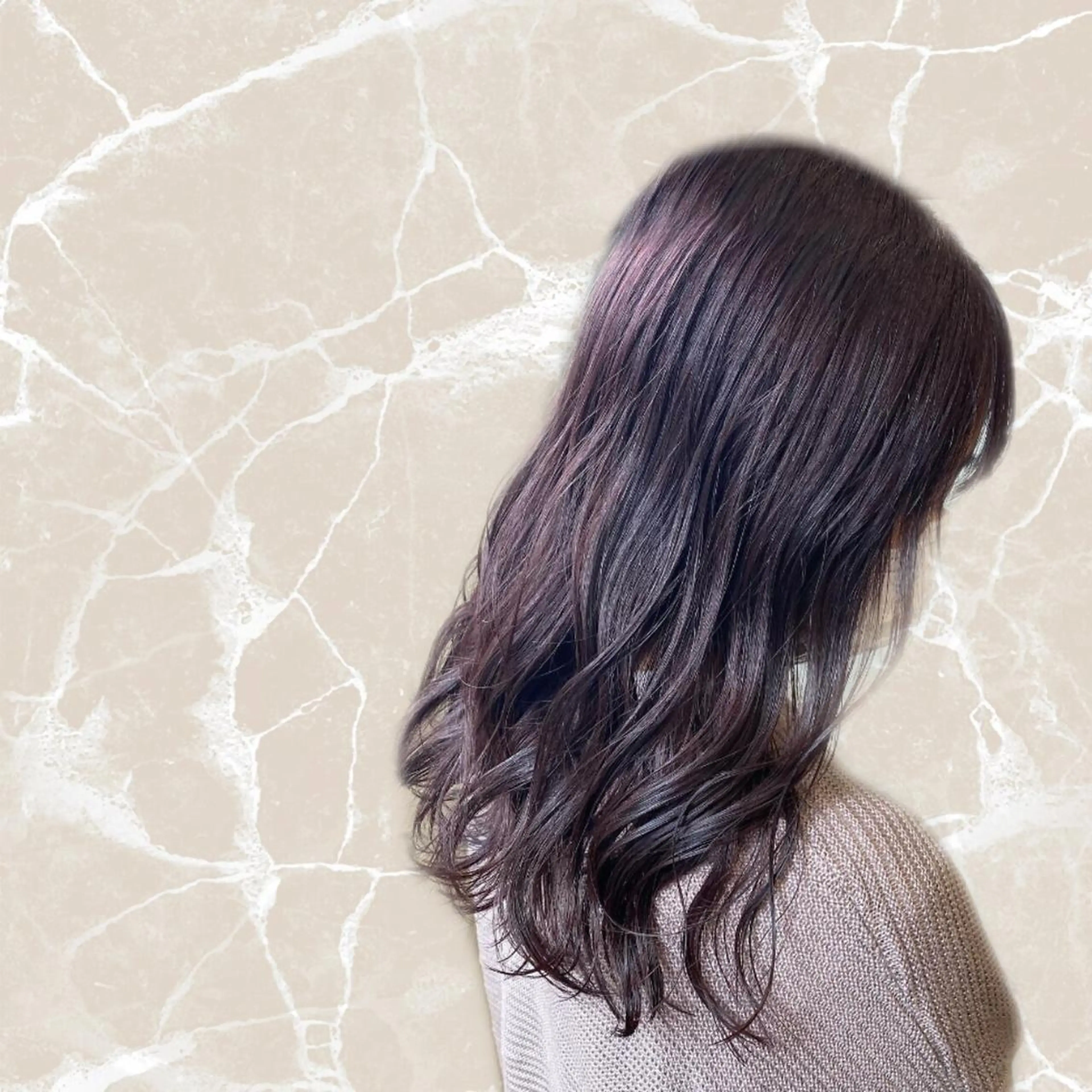 セミロング カラー 🦉静かに過ごしたい 方、個室席🦉タナカのヘアスタイル