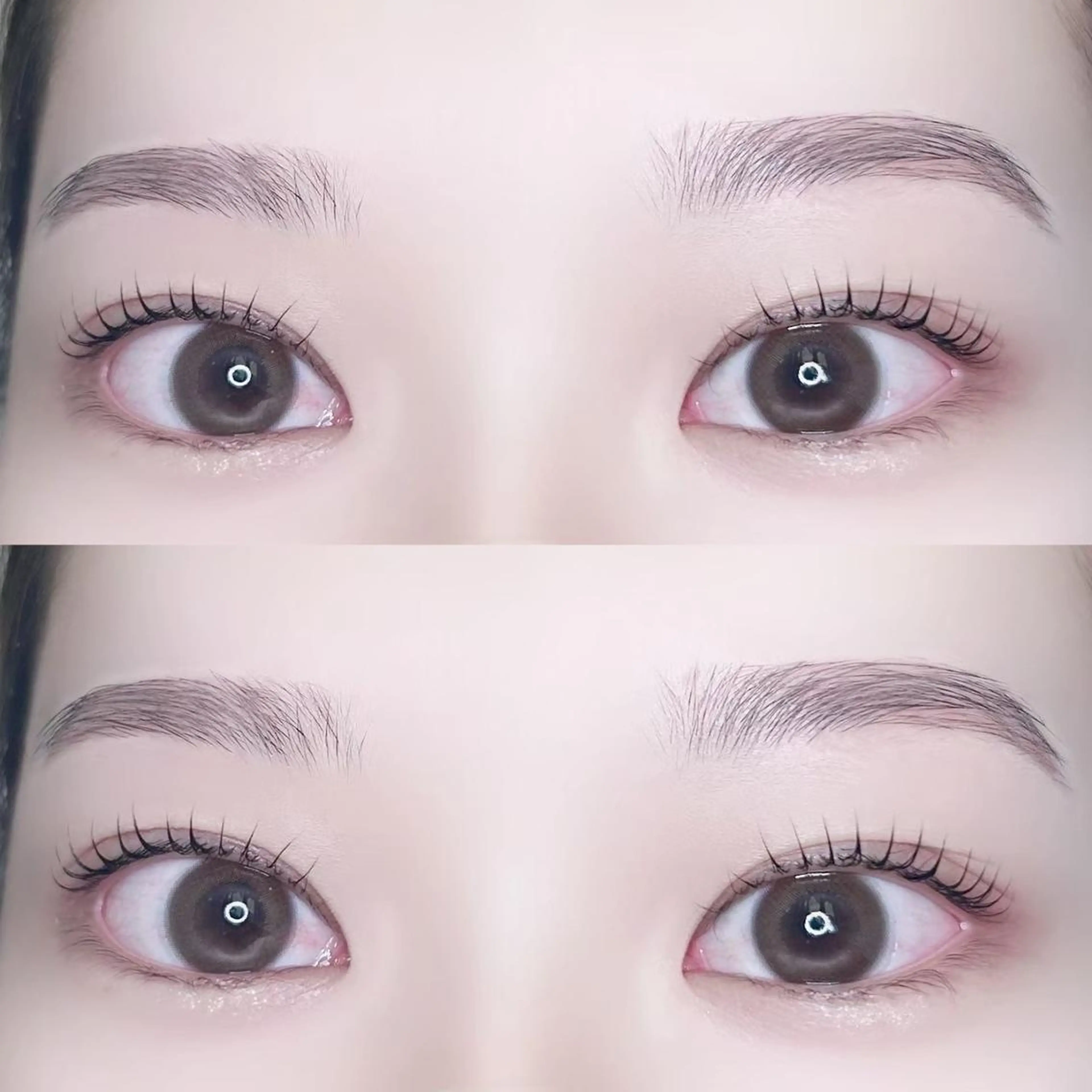 マツエク・マツパ バインドロック 束感まつ毛 フラットラッシュ 韓国風マツエク パリジェンヌラッシュリフト マツパ mizuki/束感 まつ毛/似合わせ眉のマツエク・マツパデザイン