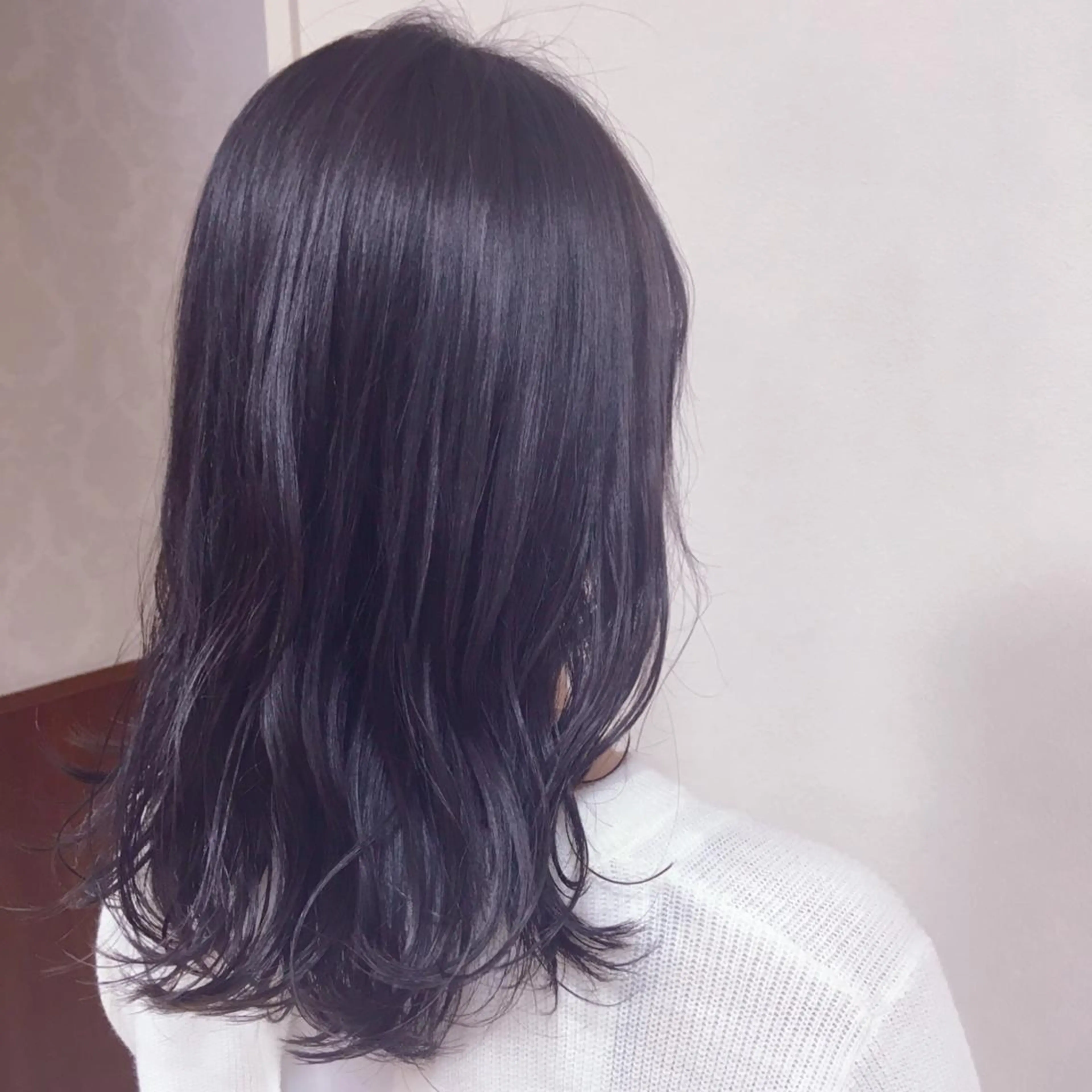 セミロング カラー ヘアアレンジ ヘアカラー トリートメント 【Sweep】おじま のぞみのヘアスタイル