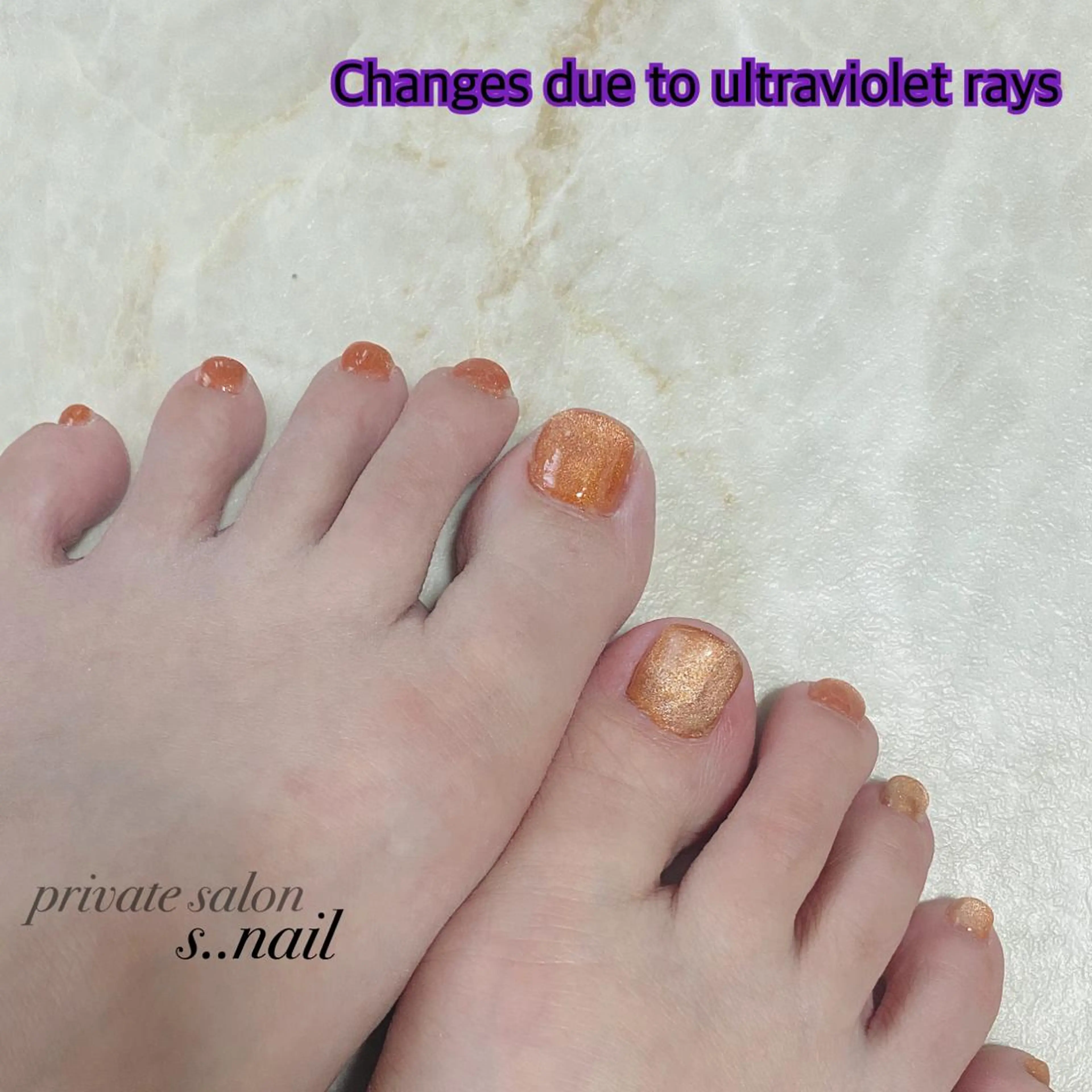 ネイル マグネットネイル シルバー ハンドネイル フットネイル s..nail / MORITAのネイルデザイン