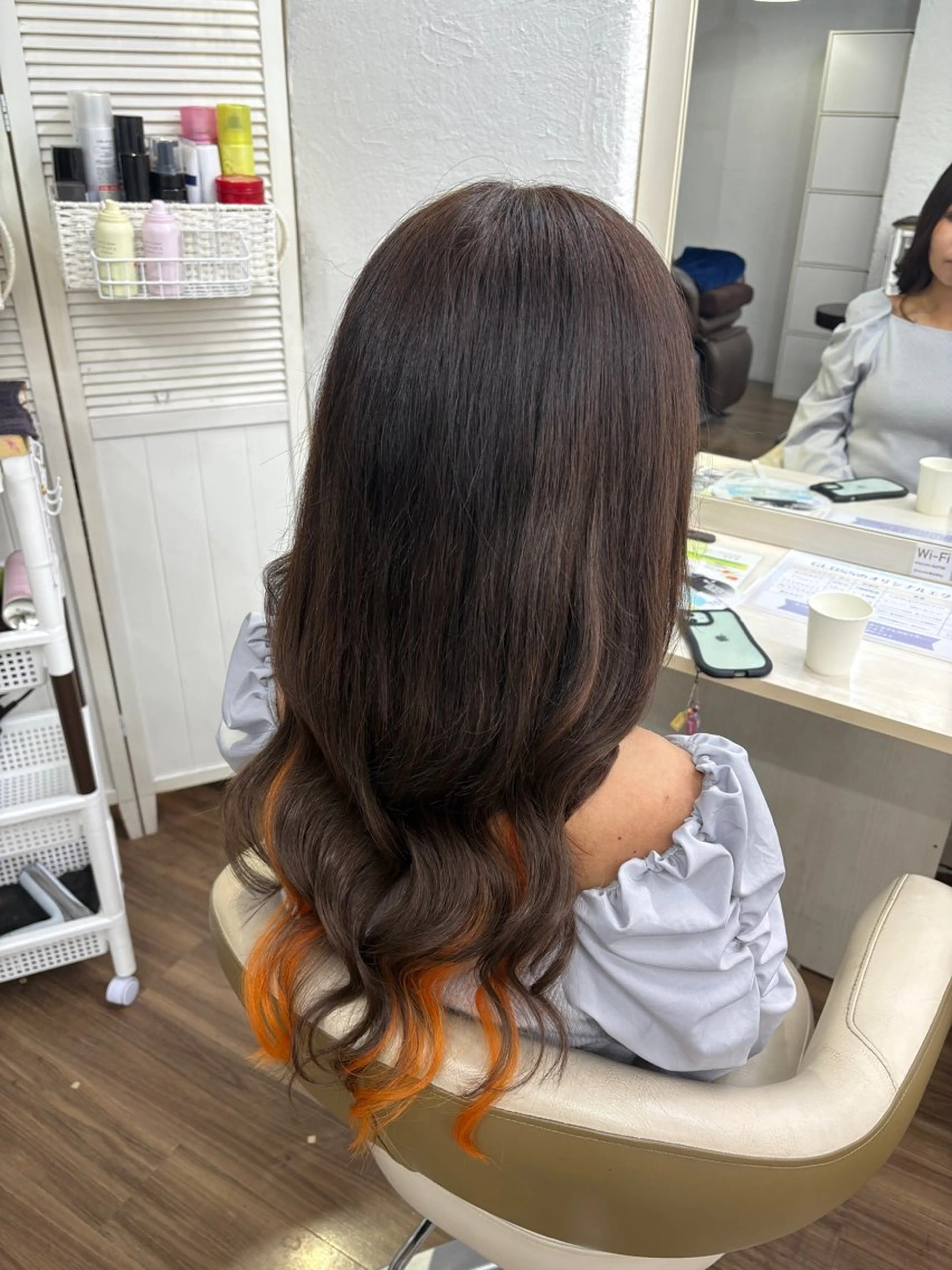 ロング シールエクステ エクステ エクステ GLOSS 心斎橋 山上のヘアスタイル