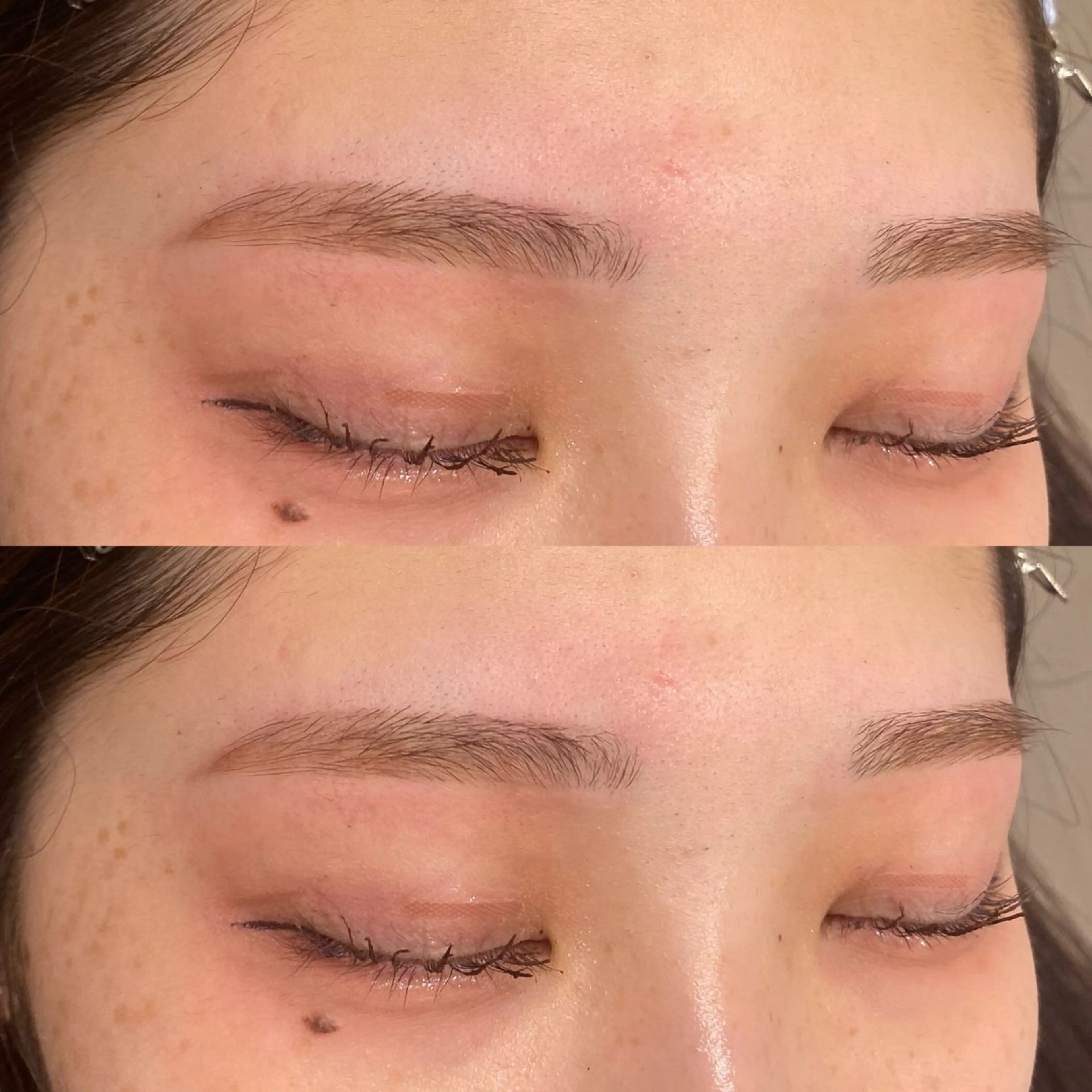 アイブロウ 眉カラー 眉毛ワックス脱毛 西島 雪輝のマツエク・マツパデザイン