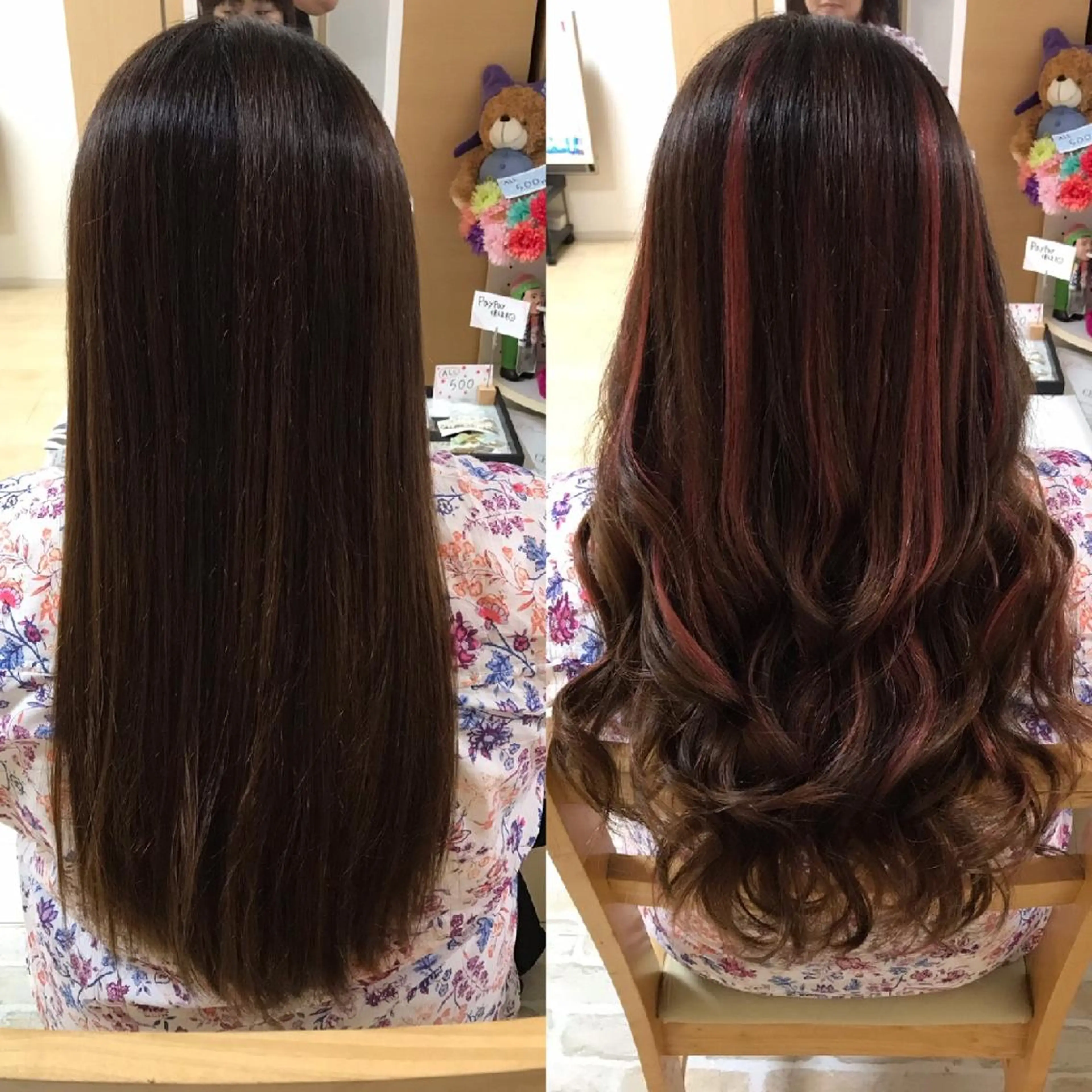 ロング ヘアアレンジ エクステ fun./ヘアセット /エクステ/着付のヘアスタイル