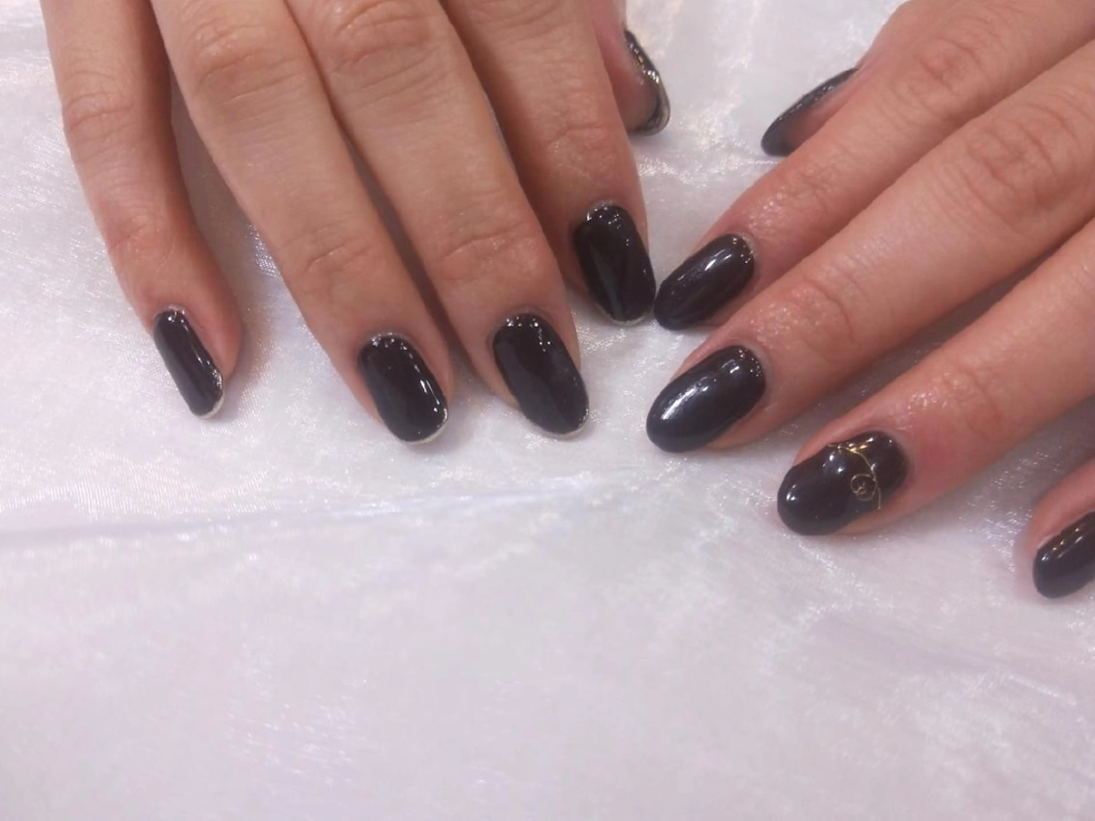 ネイル ハンドネイル ハンドケア R'well所属・はばすみれ🎀ﾈｲﾙ 光ﾌｪｲｼｬﾙ ﾍｱのネイルデザイン