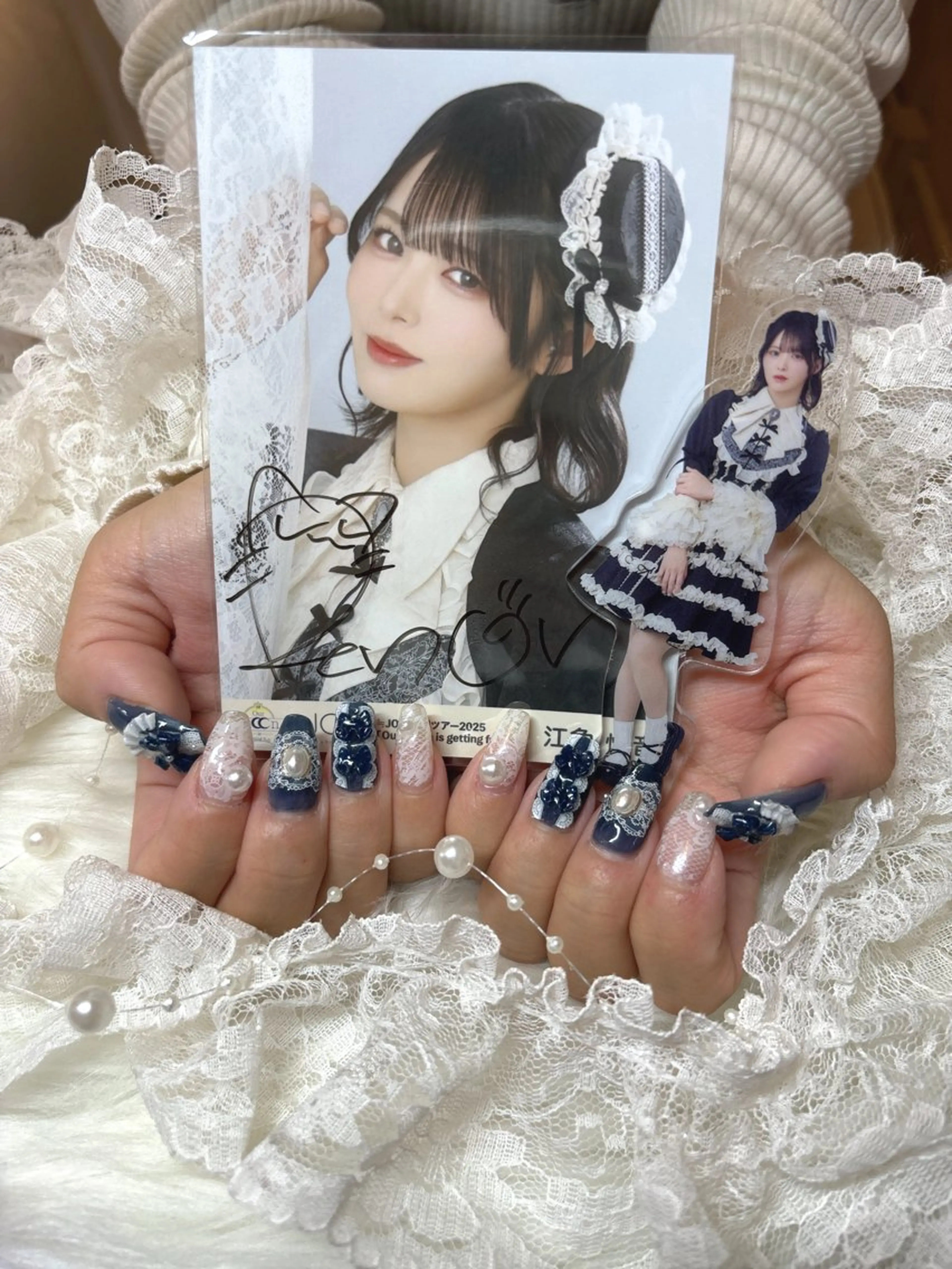 ネイル ハンドネイル 倫実/スカルプ /ガーリー/個性派のネイルデザイン