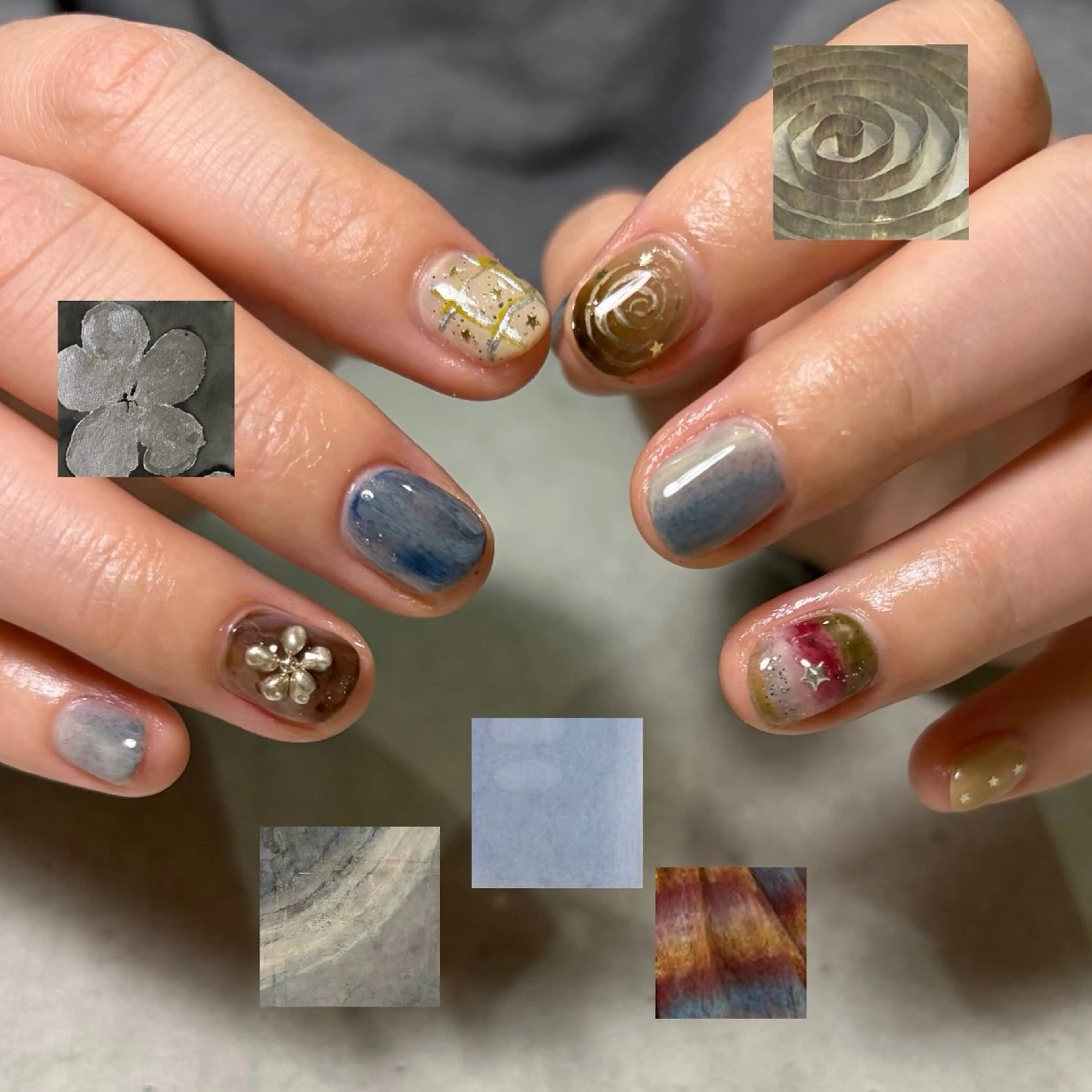 ネイル ハンドネイル RooM tani /個性派ニュアンスのネイルデザイン