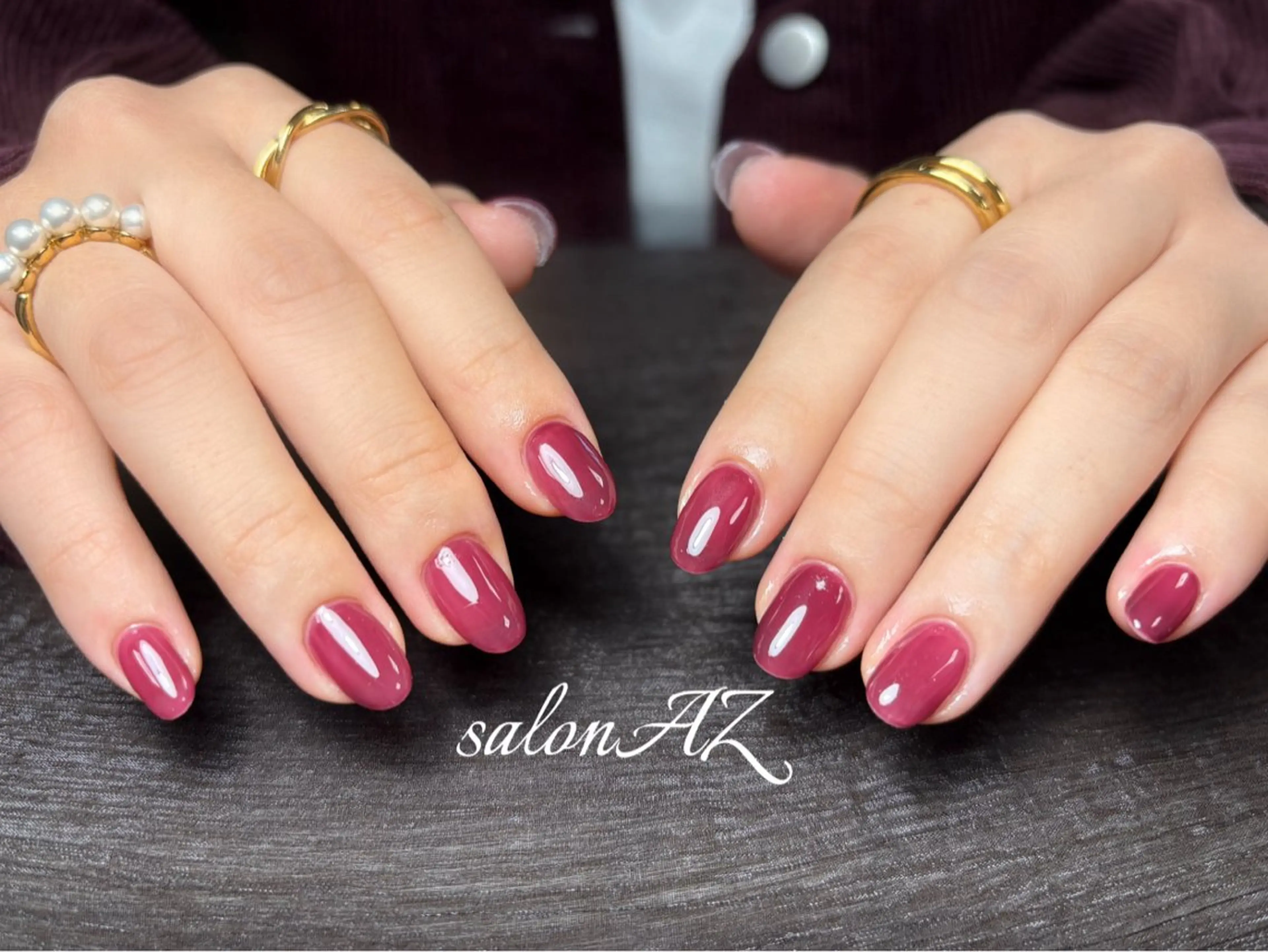 ネイル アートネイル 長さ出し フットネイル フレンチネイル ジェルネイル ハンドネイル salon AZのネイルデザイン