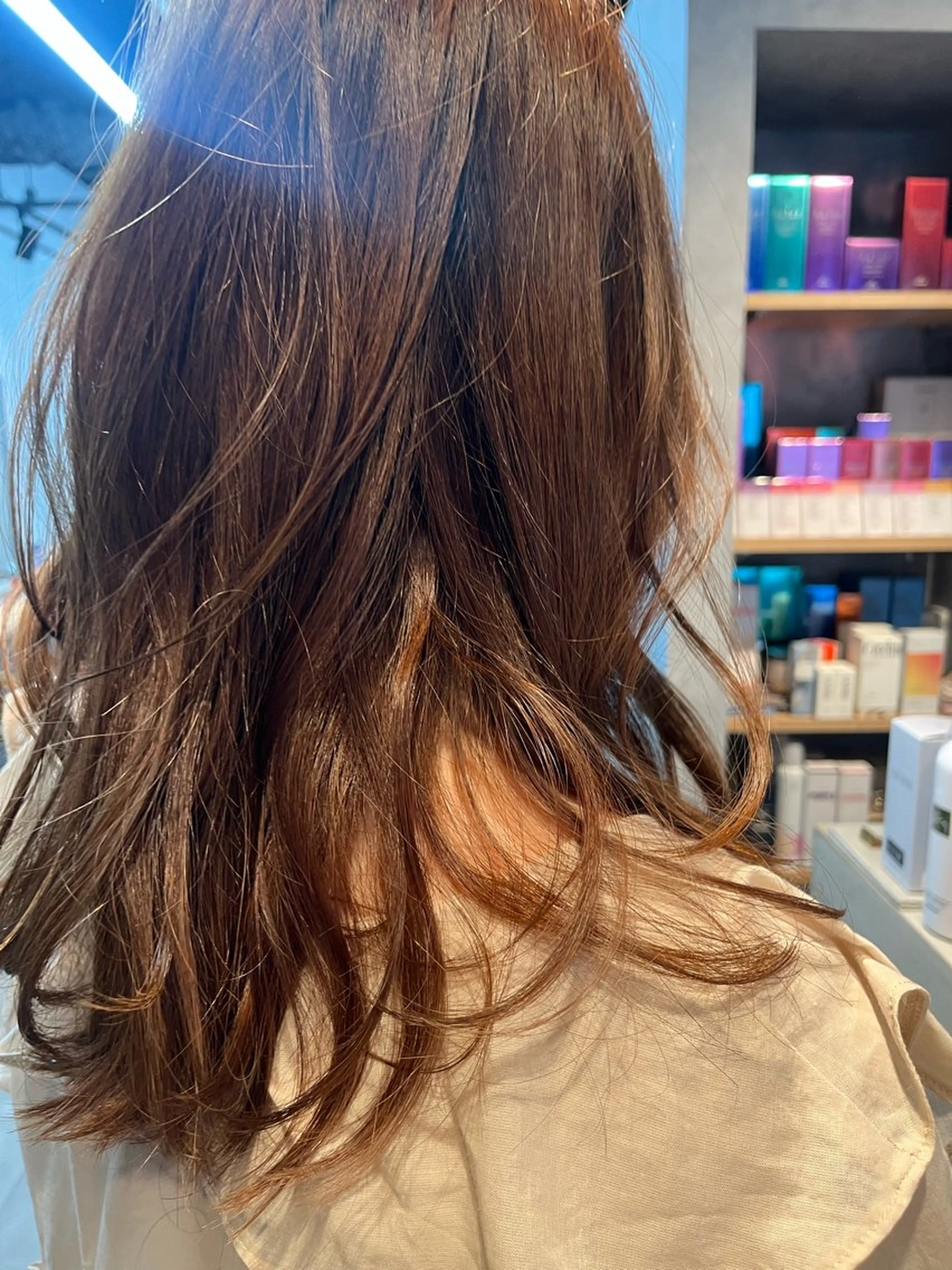 ロング 小山洋次/阪急茨木/ 透明感カラーショートのヘアスタイル