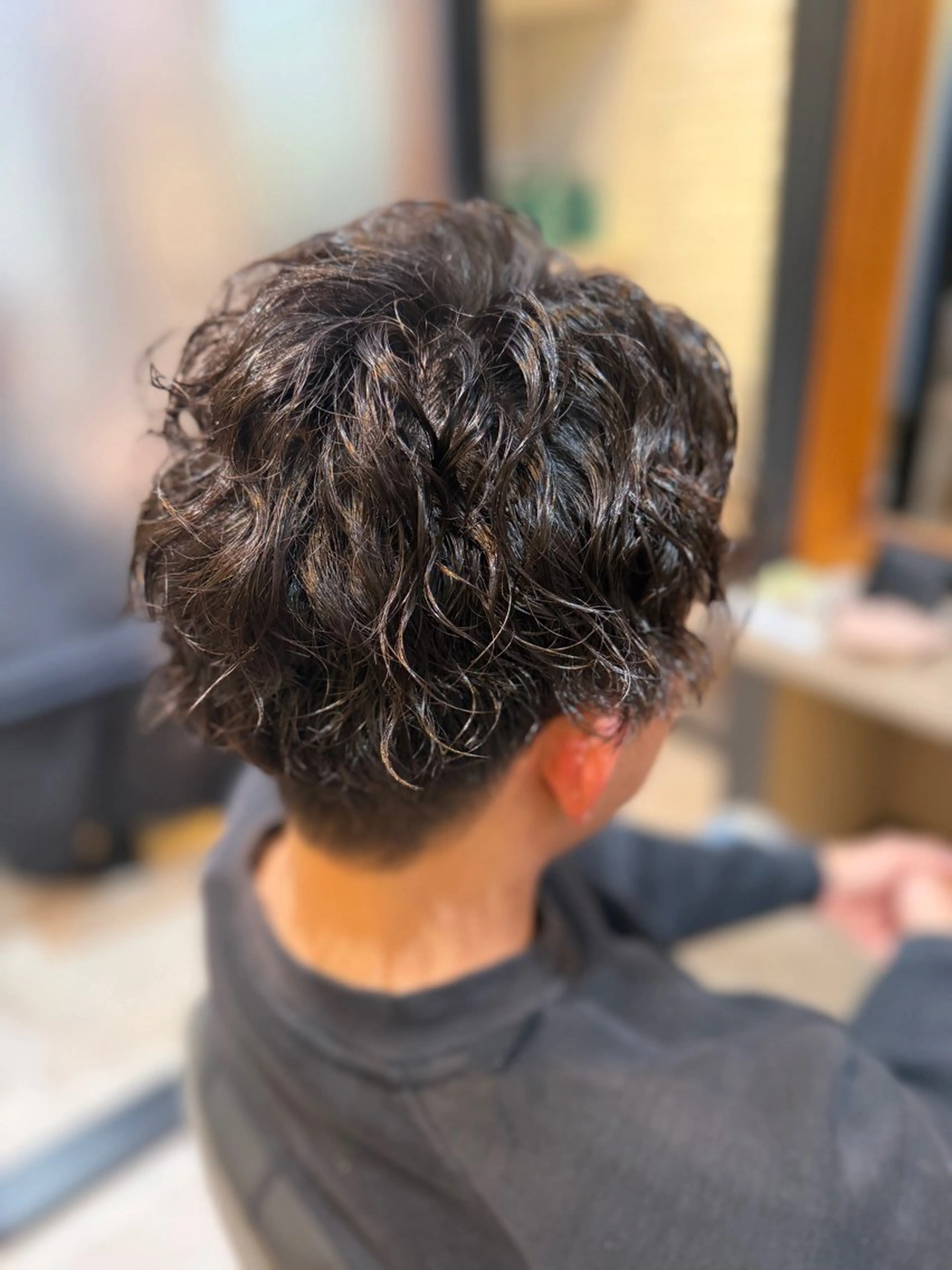 パーマ メンズ メンズパーマ カット パーマ ZIPANGU   押上店所属・ボブ🫧透明感カラー 💎Sayakaのヘアスタイル