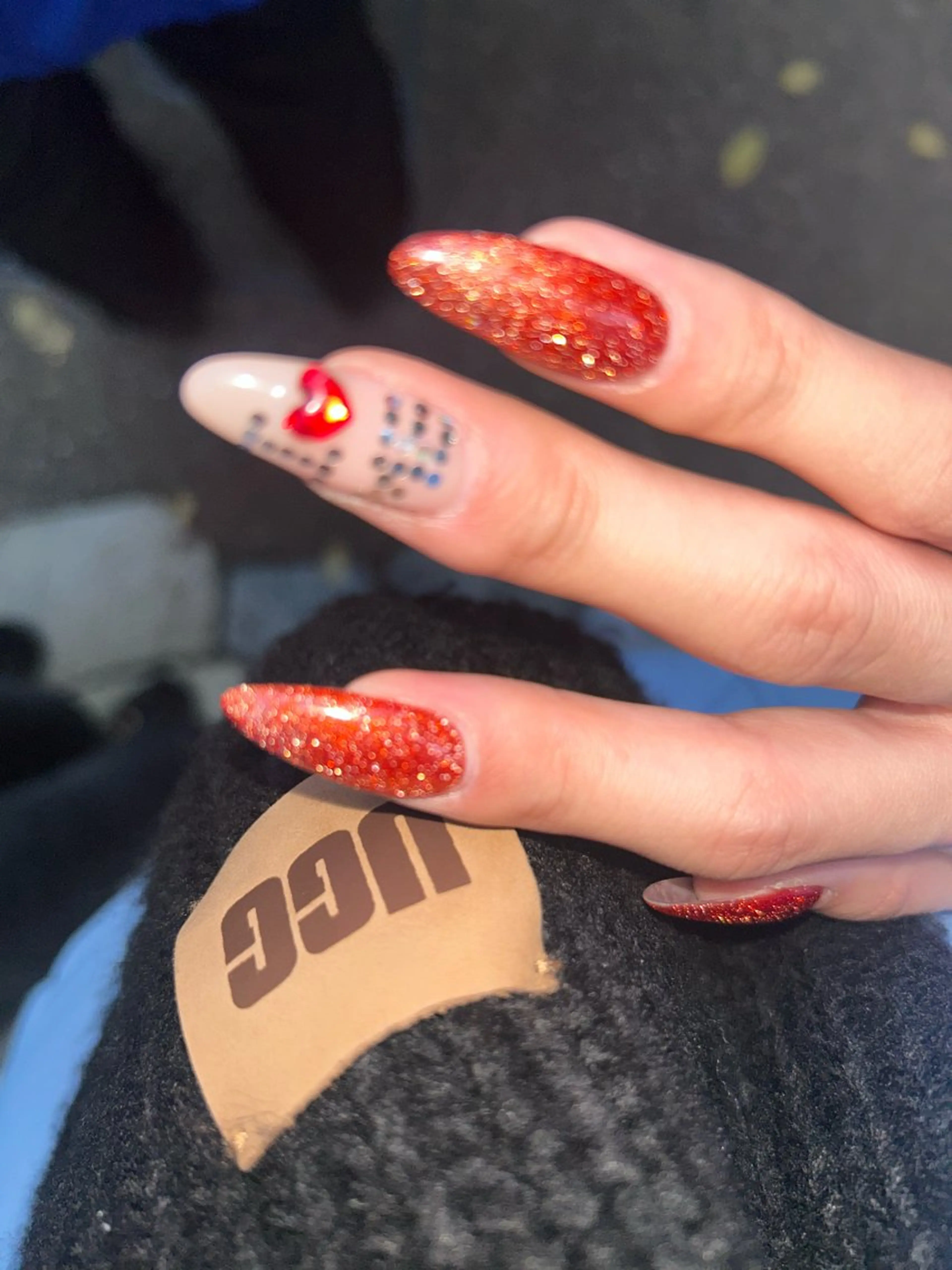 ネイル ロングネイル ハルナ/当日予約 🆗🪩のネイルデザイン