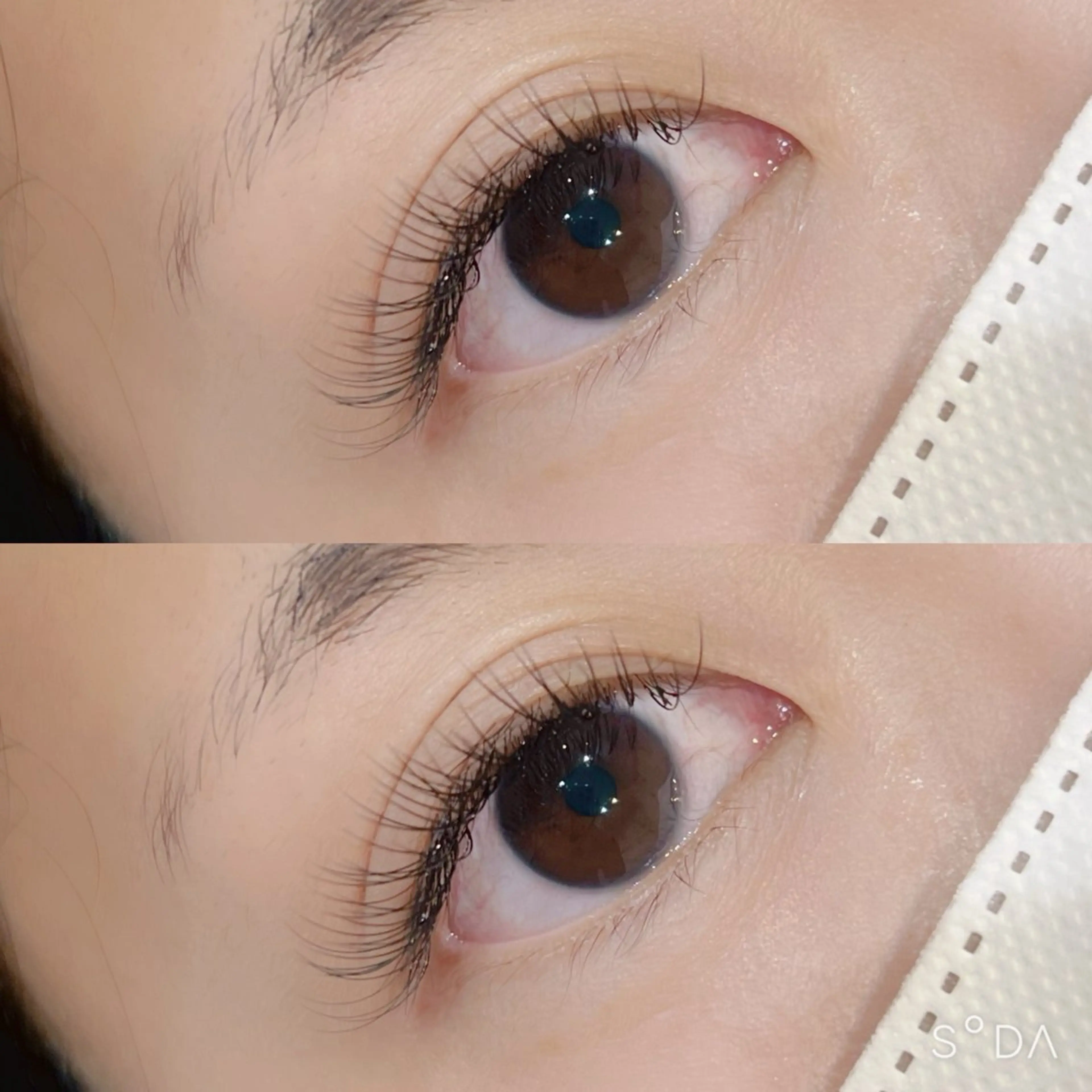 マツエク・マツパ フラットラッシュ EYELA 池袋 なかだ まゆのマツエク・マツパデザイン