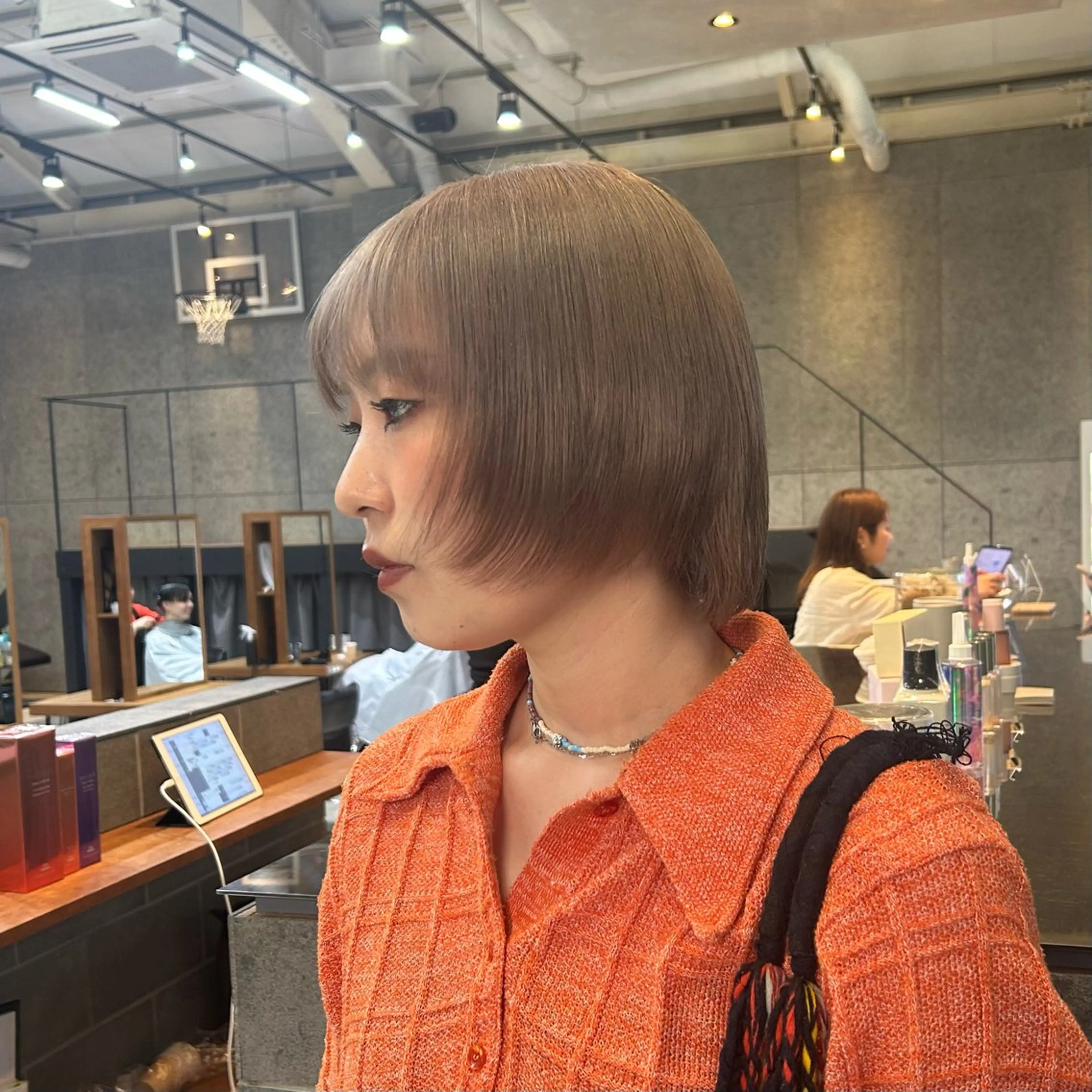 カラー ヘアカラー トリートメント 🍓ダメージレスで 可愛く🍓HINAのヘアスタイル