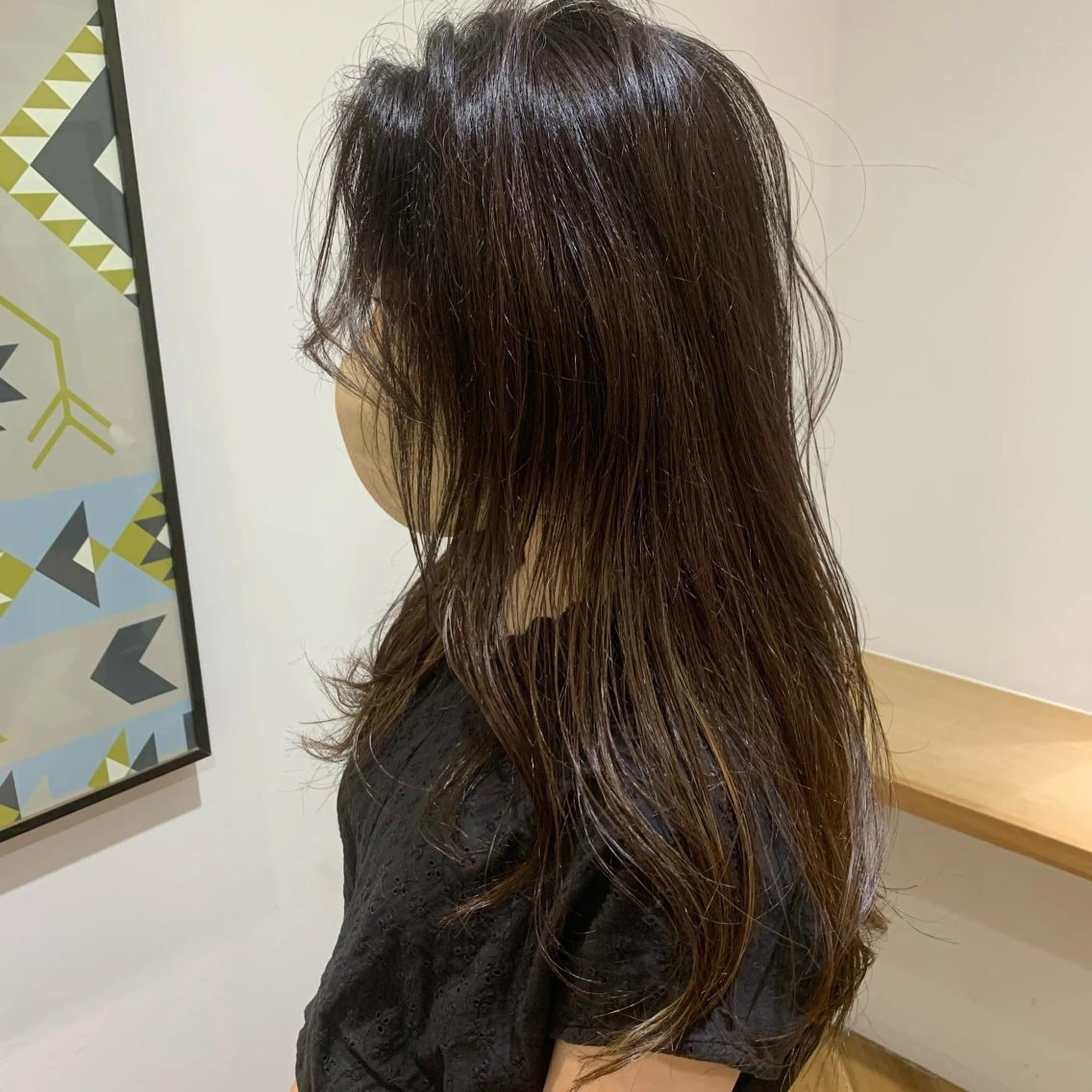 ロング カラー ㅤㅤㅤㅤㅤㅤㅤㅤㅤㅤ 彩衣のヘアスタイル