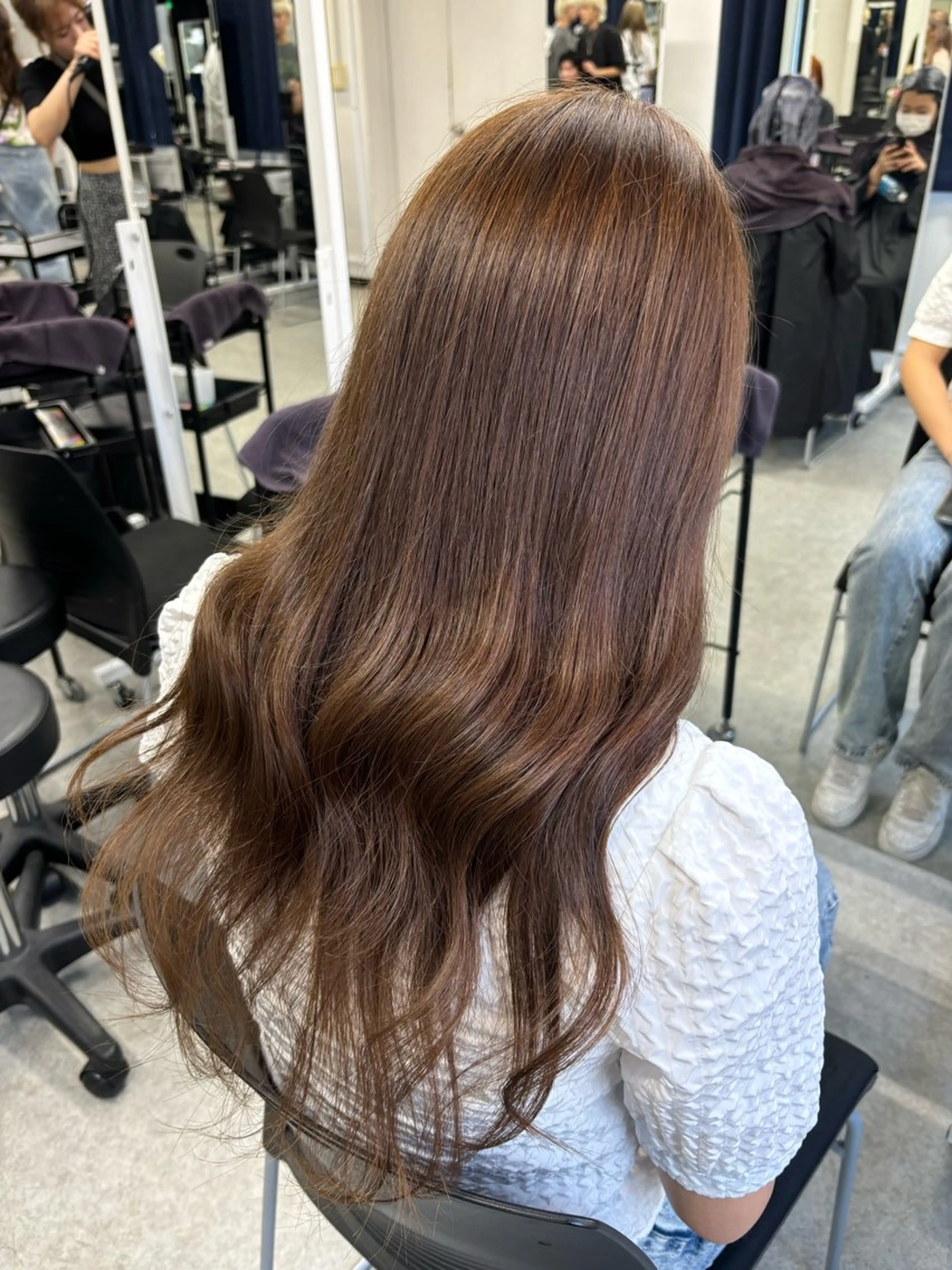 ロング フェザーパーマ職人 🪽yutoのヘアスタイル