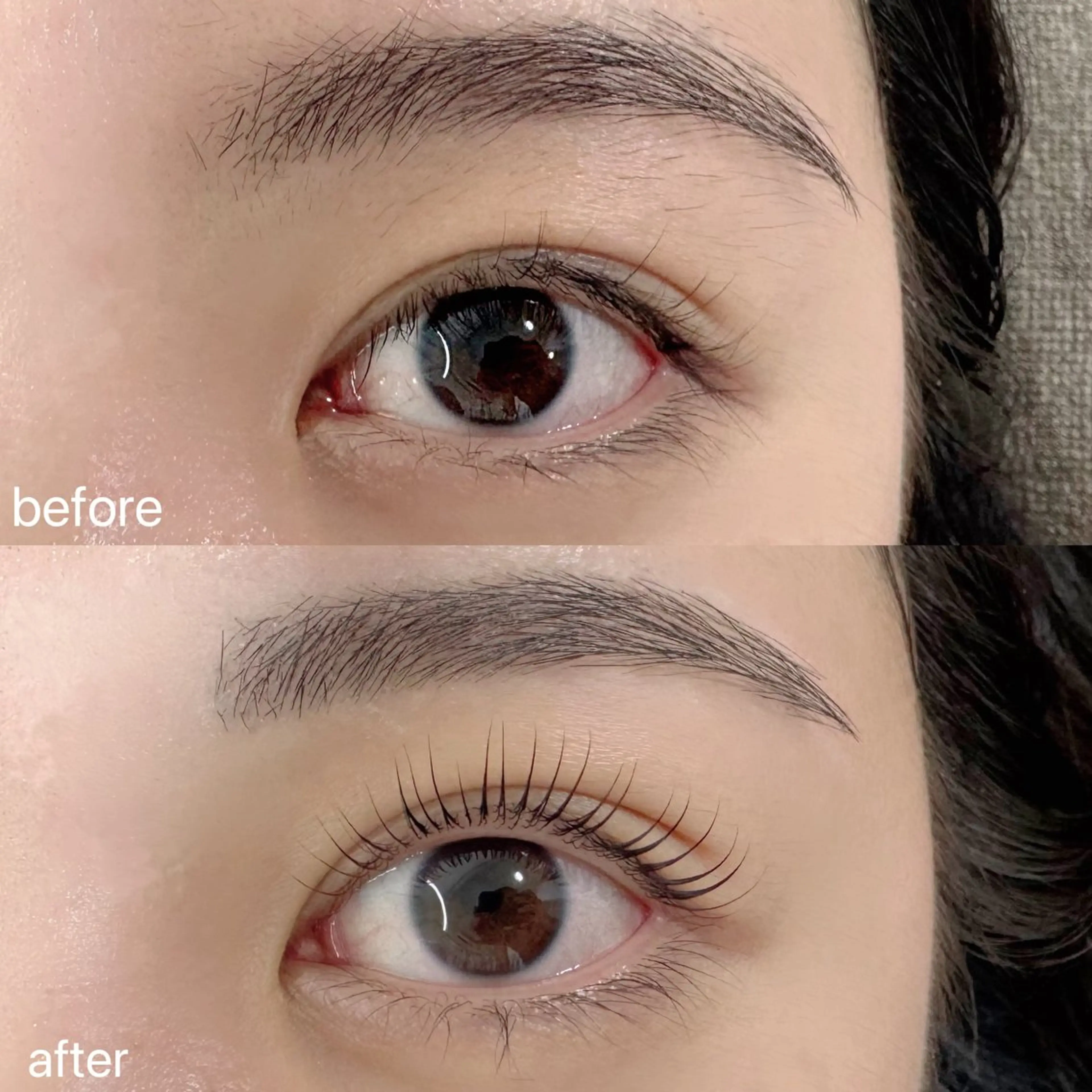 【口コミを書いていただける方】まつげパーマ+アイブロウワックス¥8,800→¥5000の写真