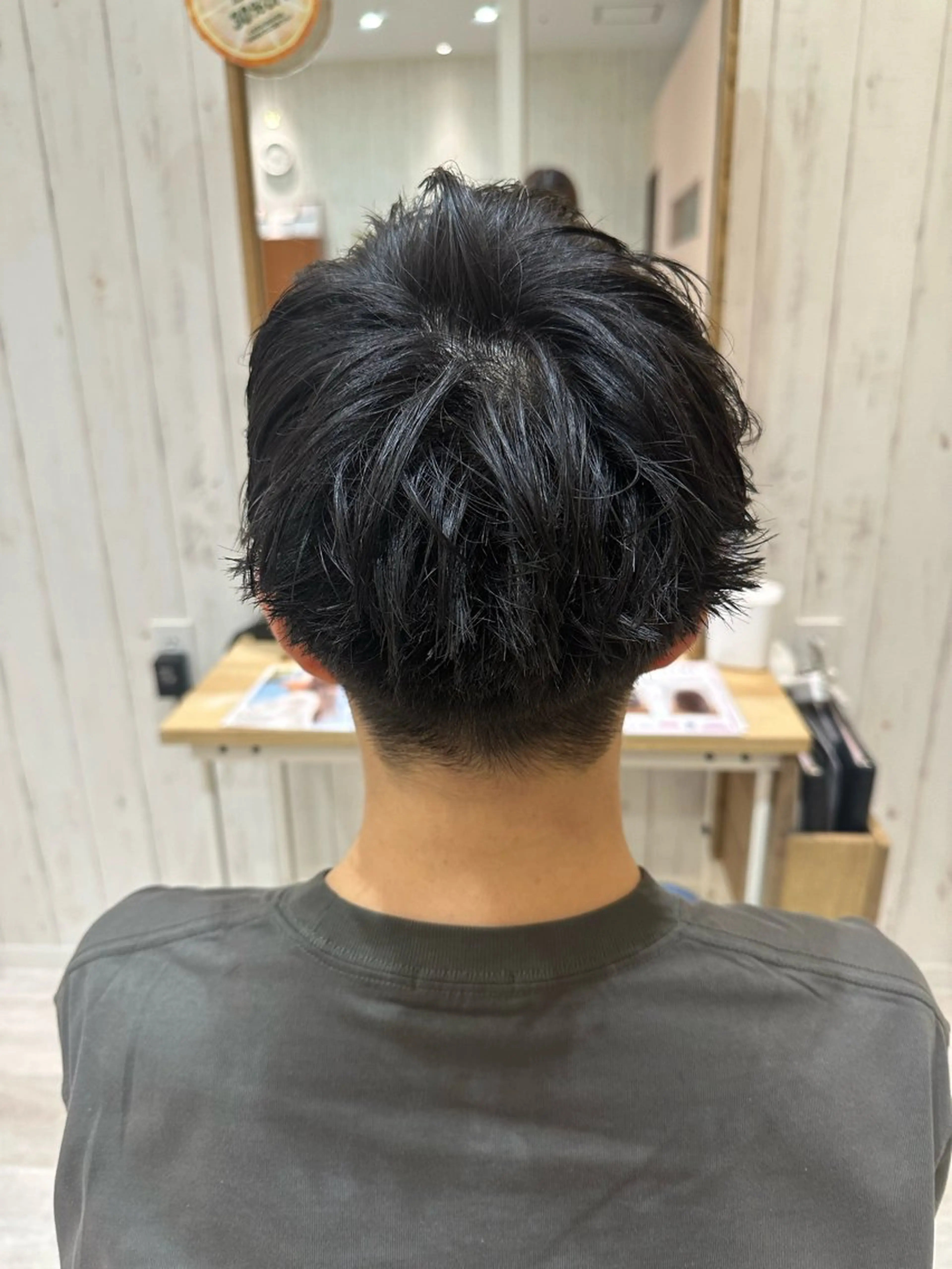 ショート パーマ ヘアアレンジ メンズ 山田 真緒のヘアスタイル