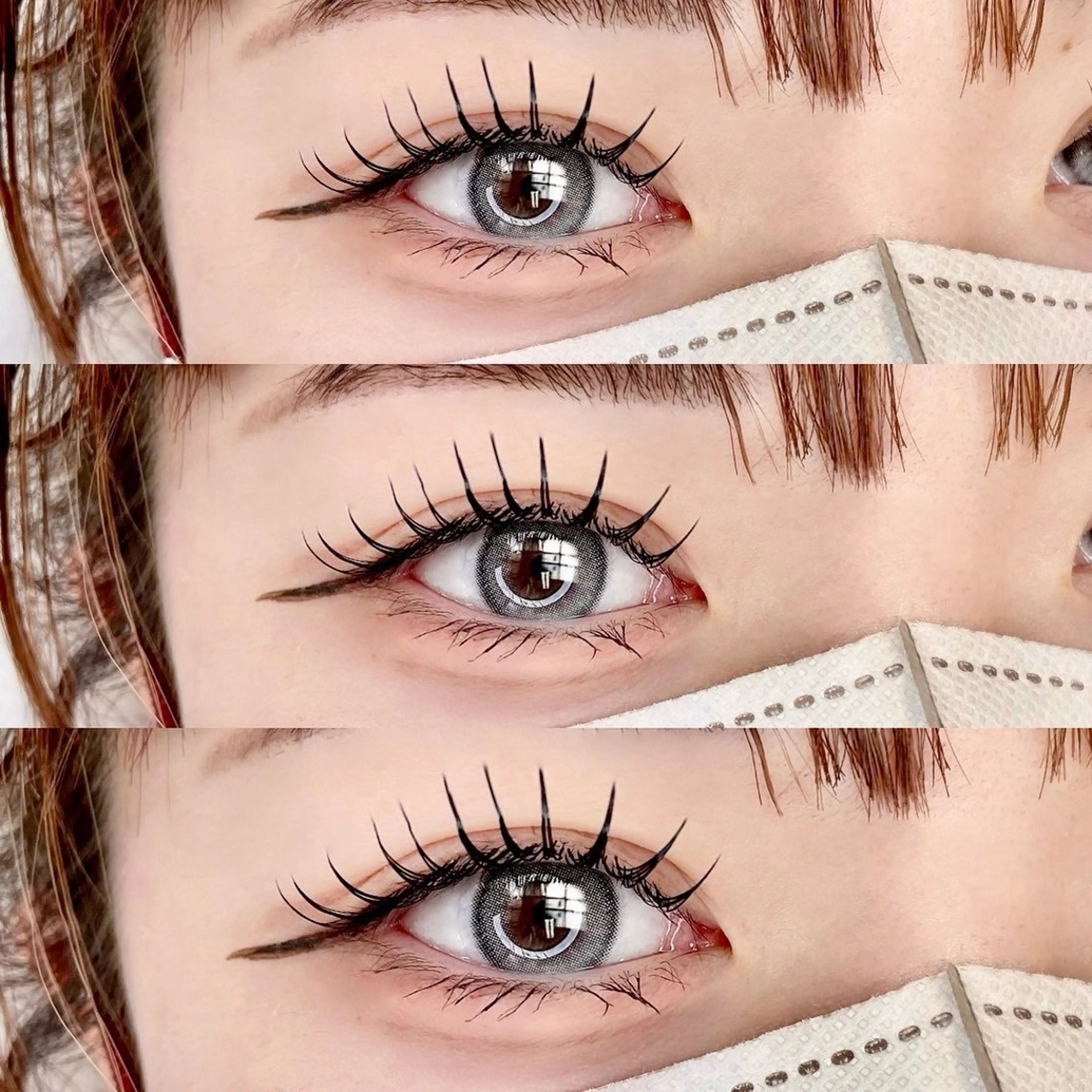 冬限定 持ち◎目ぱっちりマツエク140本フラットラッシュ🎀¥5500-の写真