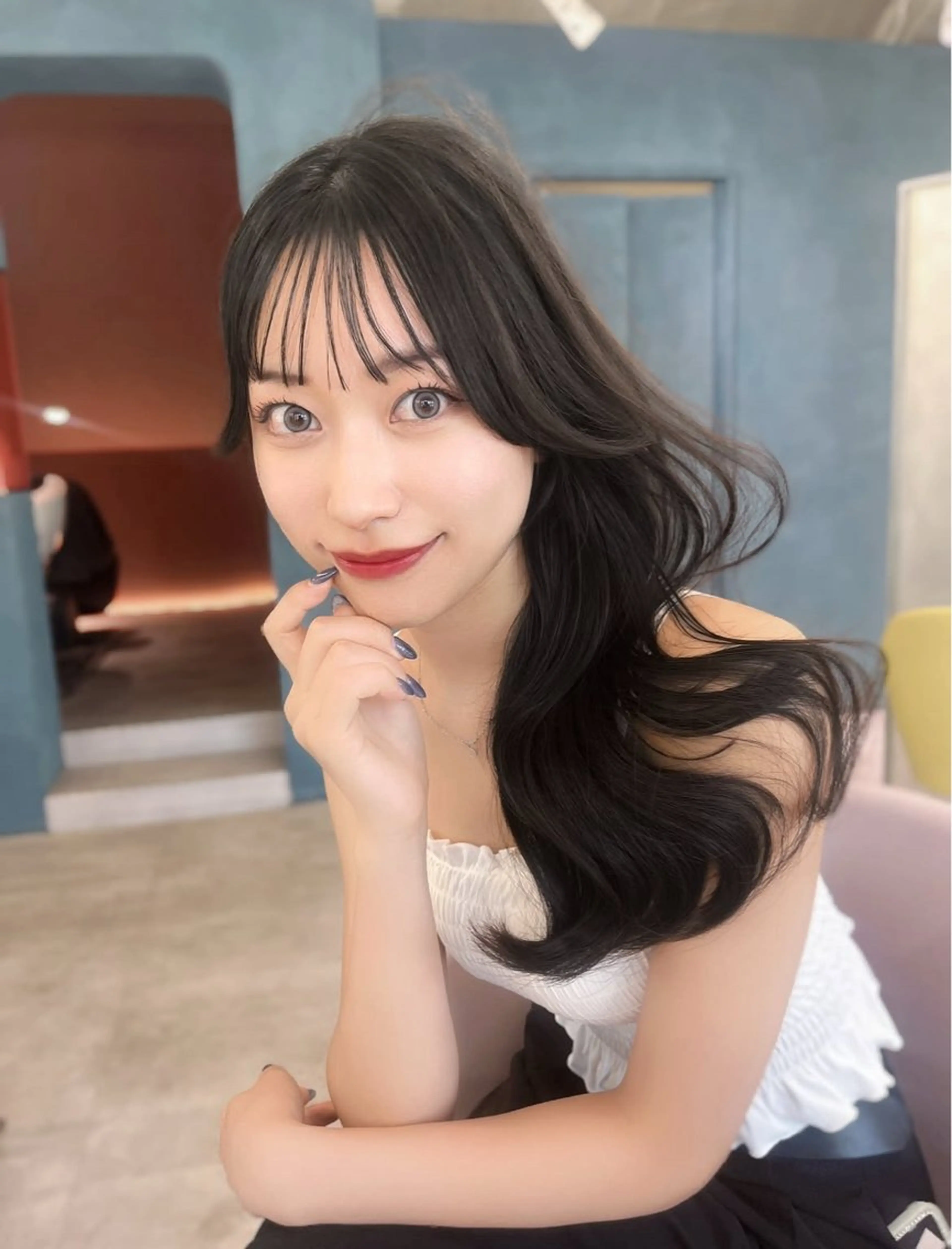 ロング カラー ヘアアレンジ カット ヘアカラー トリートメント 韓国ヘア/髪質改善 TAKAHIROのヘアスタイル