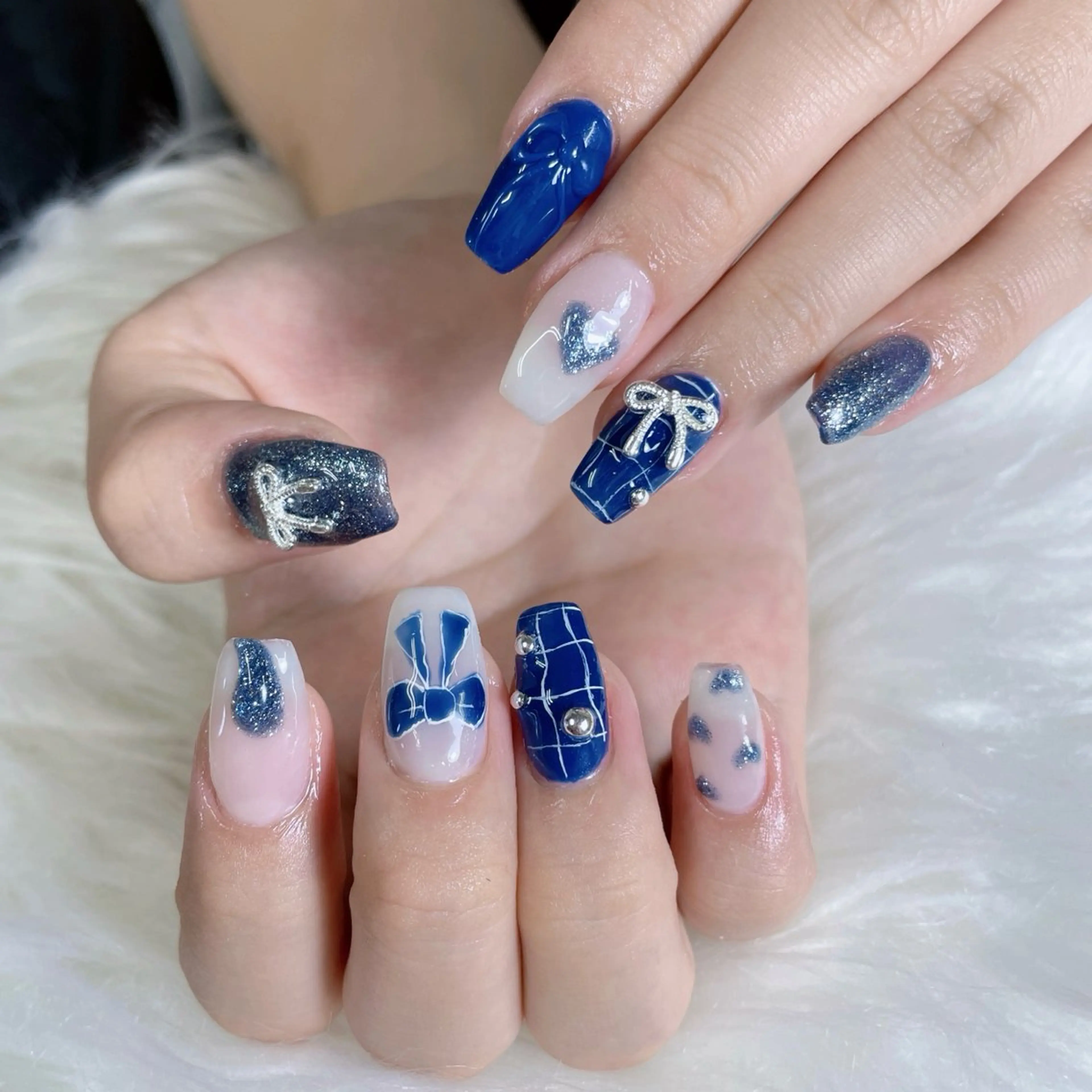 ネイル チークネイル 桜ネイル 長さ出し フットネイル ジェルネイル ハンドネイル YURI NAILのネイルデザイン