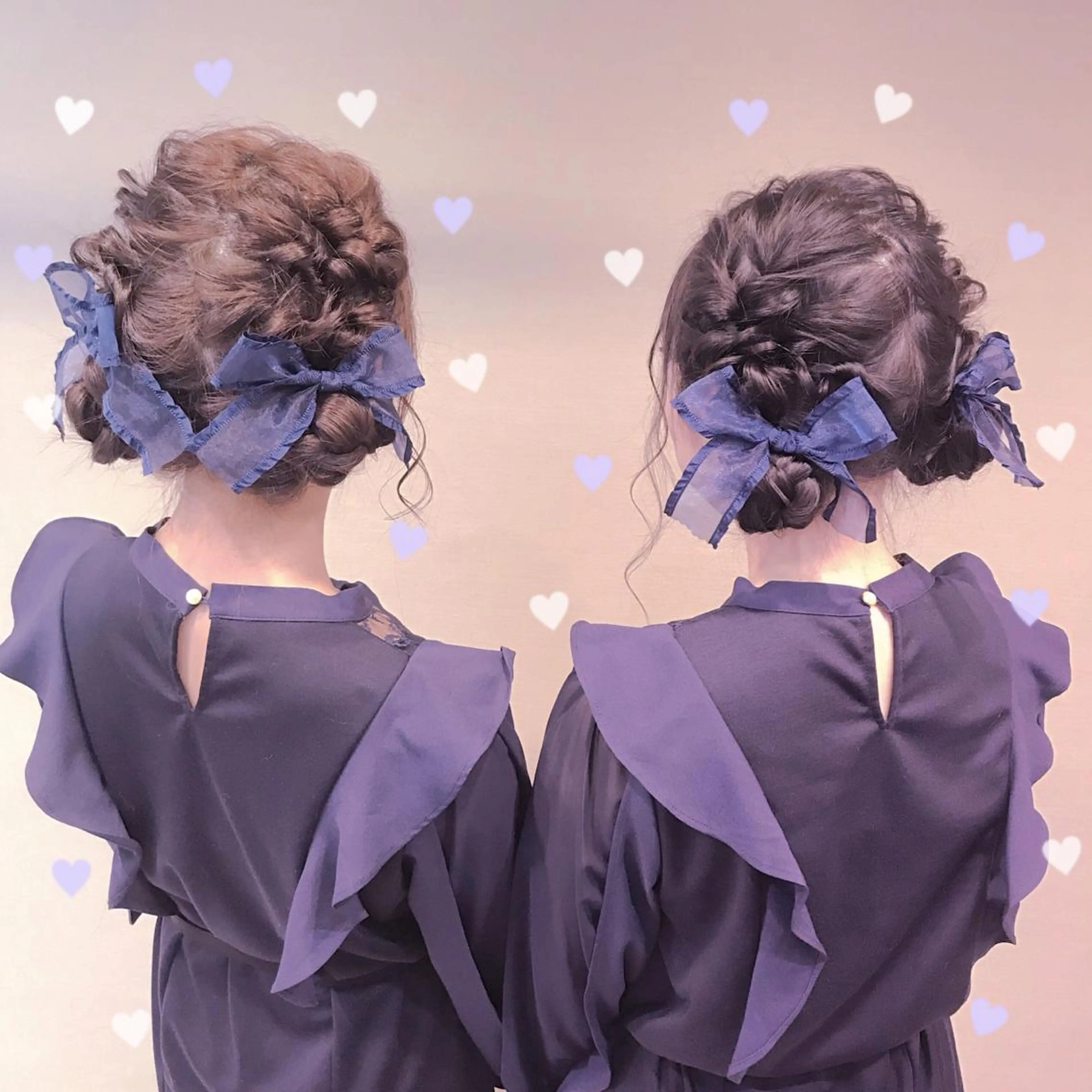 ヘアアレンジ ヘアセット Aries🫧 missa𓂃🤍のヘアスタイル