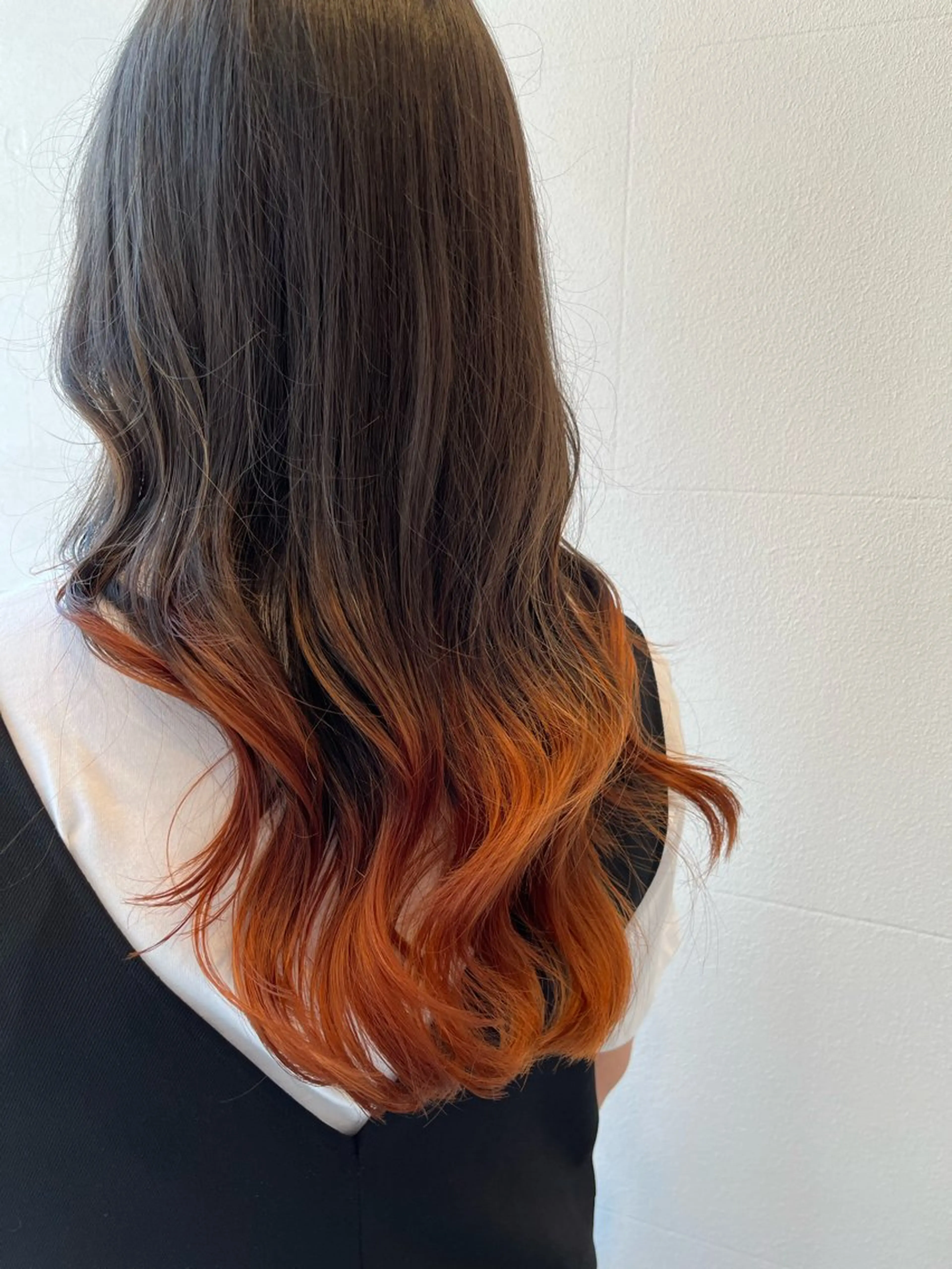 ロング カット ヘアカラー 🪽羽エク/Ash 店長/折目奈央🪽のヘアスタイル