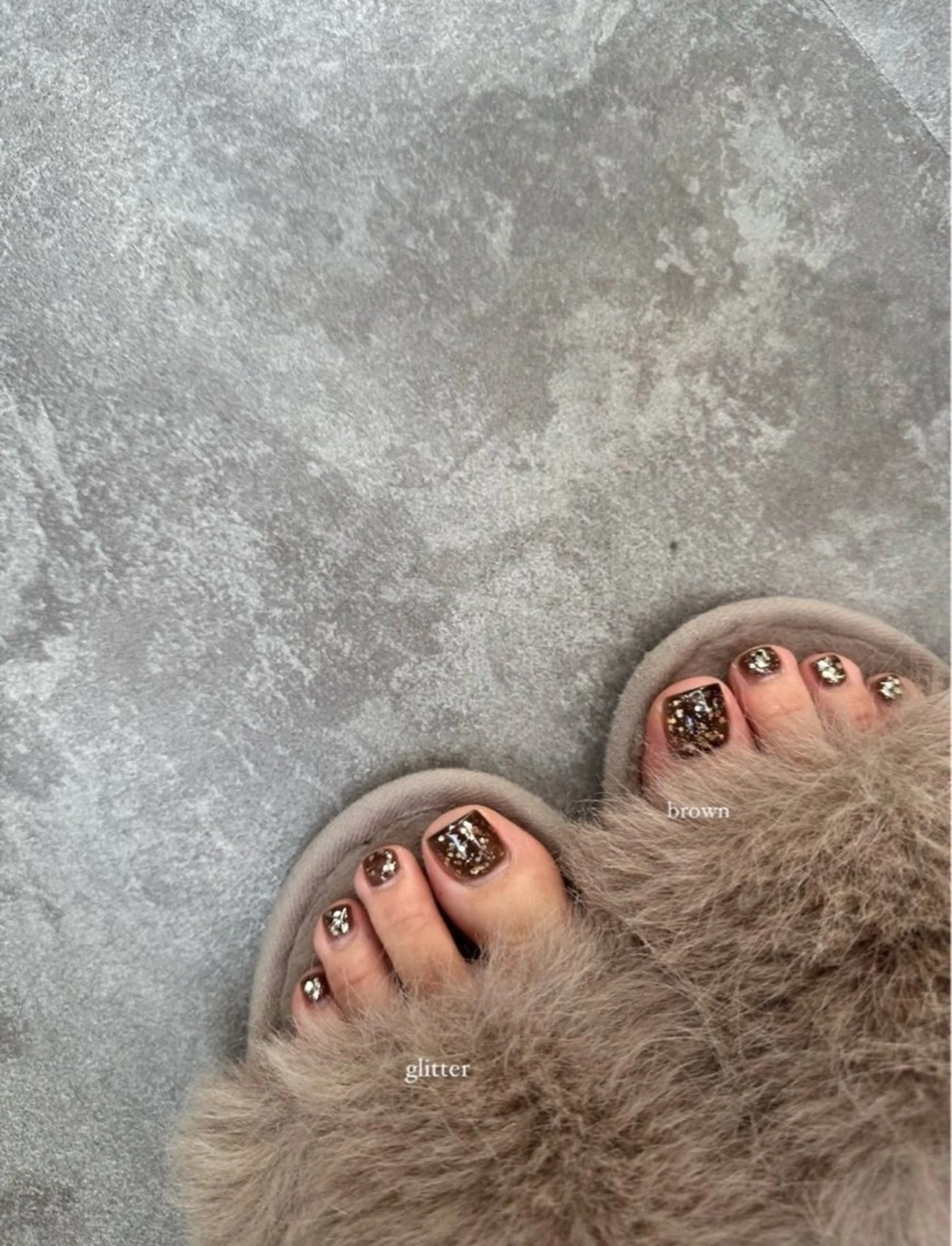 【フット】 ワンカラー/ラメ🎀オフありの写真