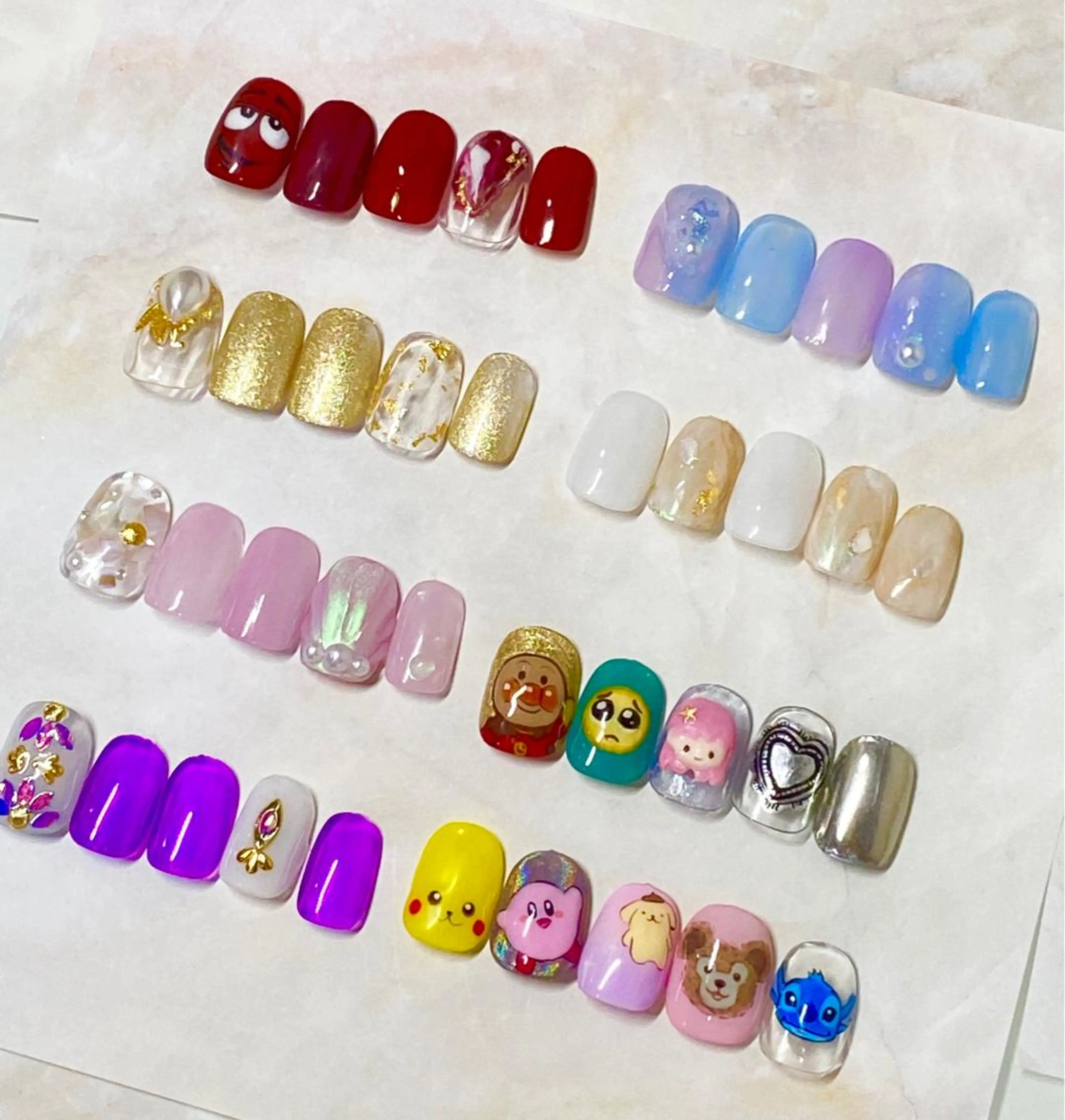 ネイル アートネイル ハンドネイル Nail&eye Belire 新宿のネイルデザイン