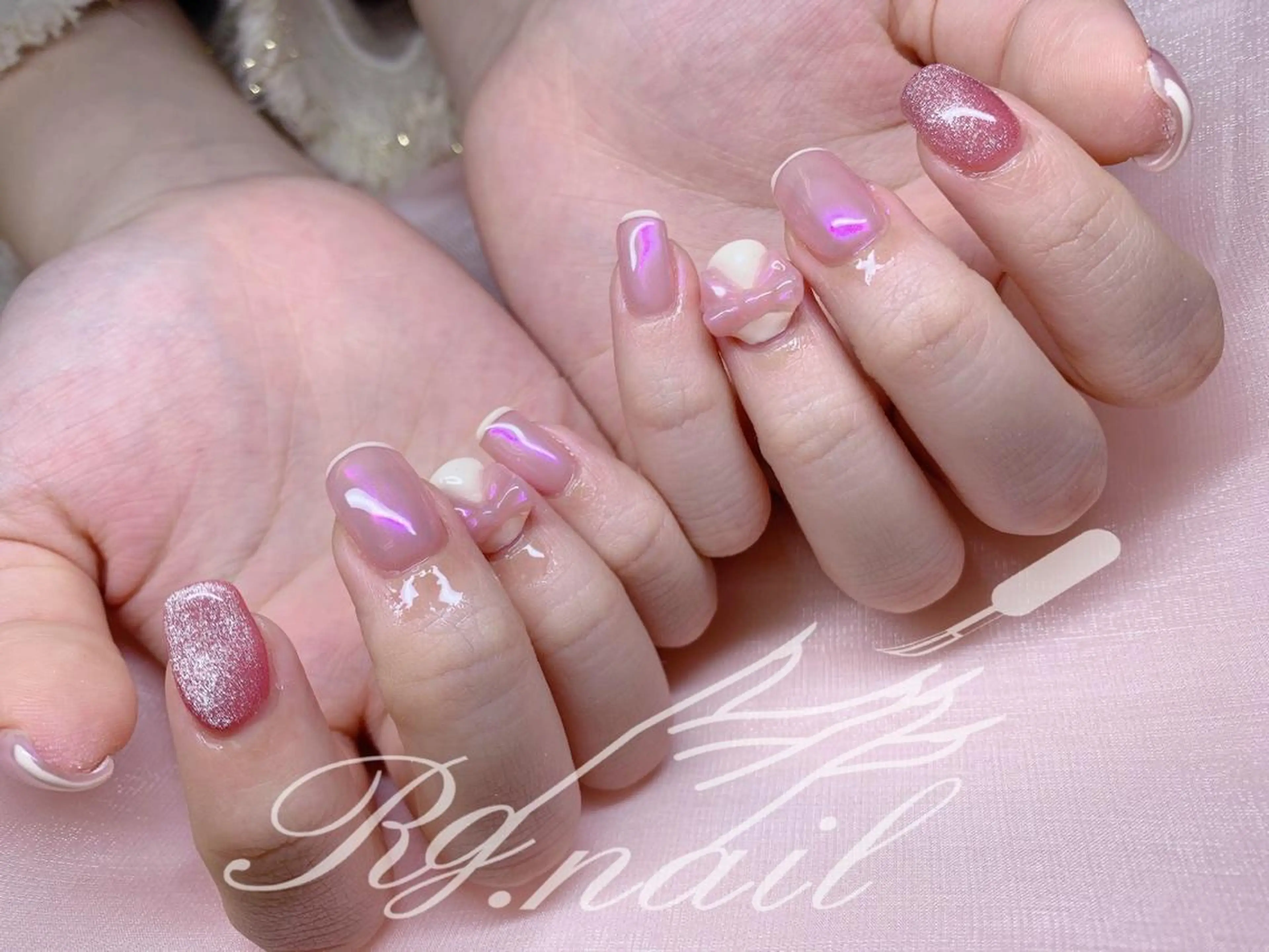 カラー ネイル ハンドネイル Cho Artネイル所属・Cho Art ネイルのネイルデザイン