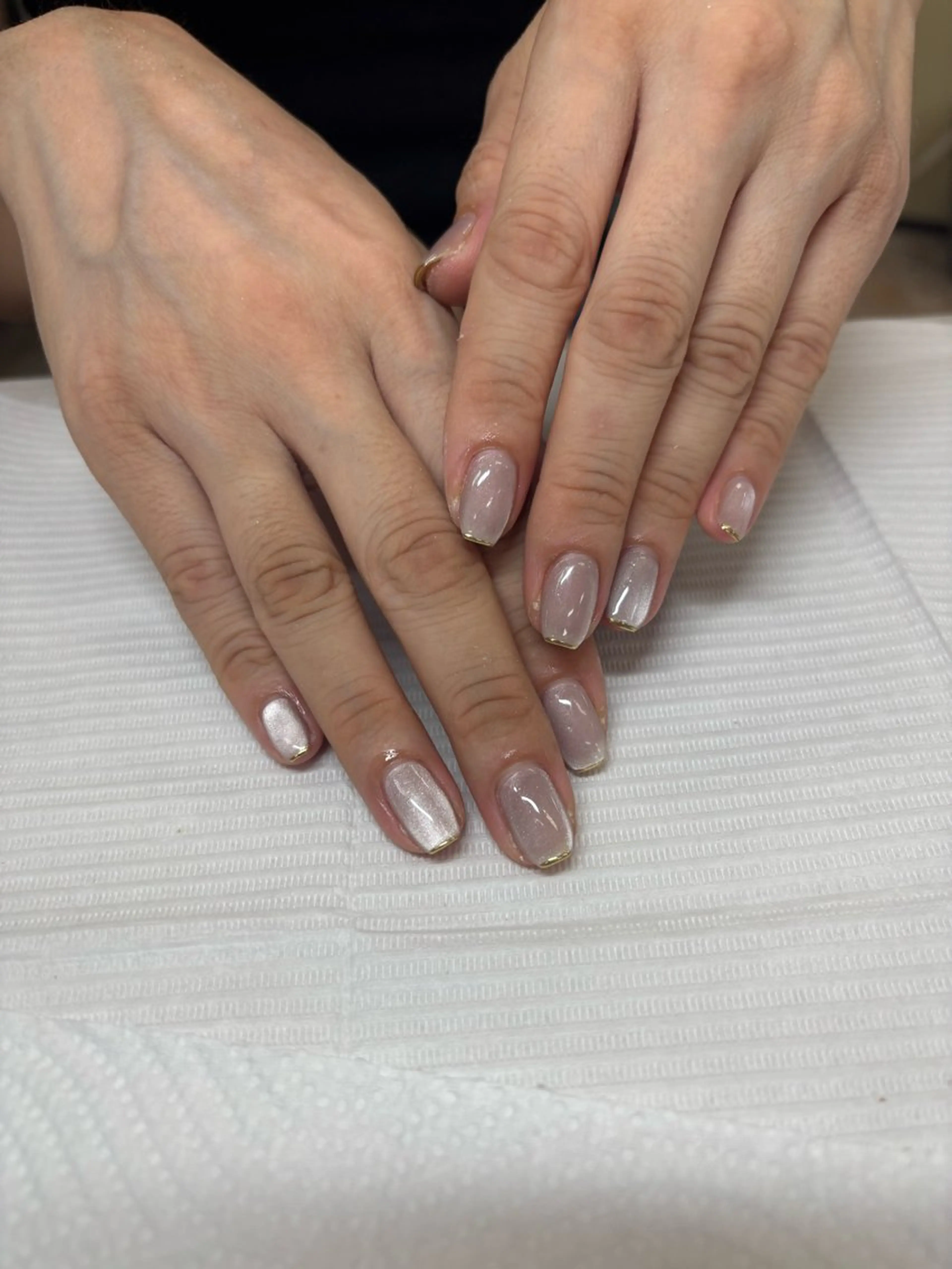 ネイル ミラーネイル TRU NAIL & EYE 蒲田店　【トゥルーネイル &アイ】所属・TRU りのあのネイルデザイン