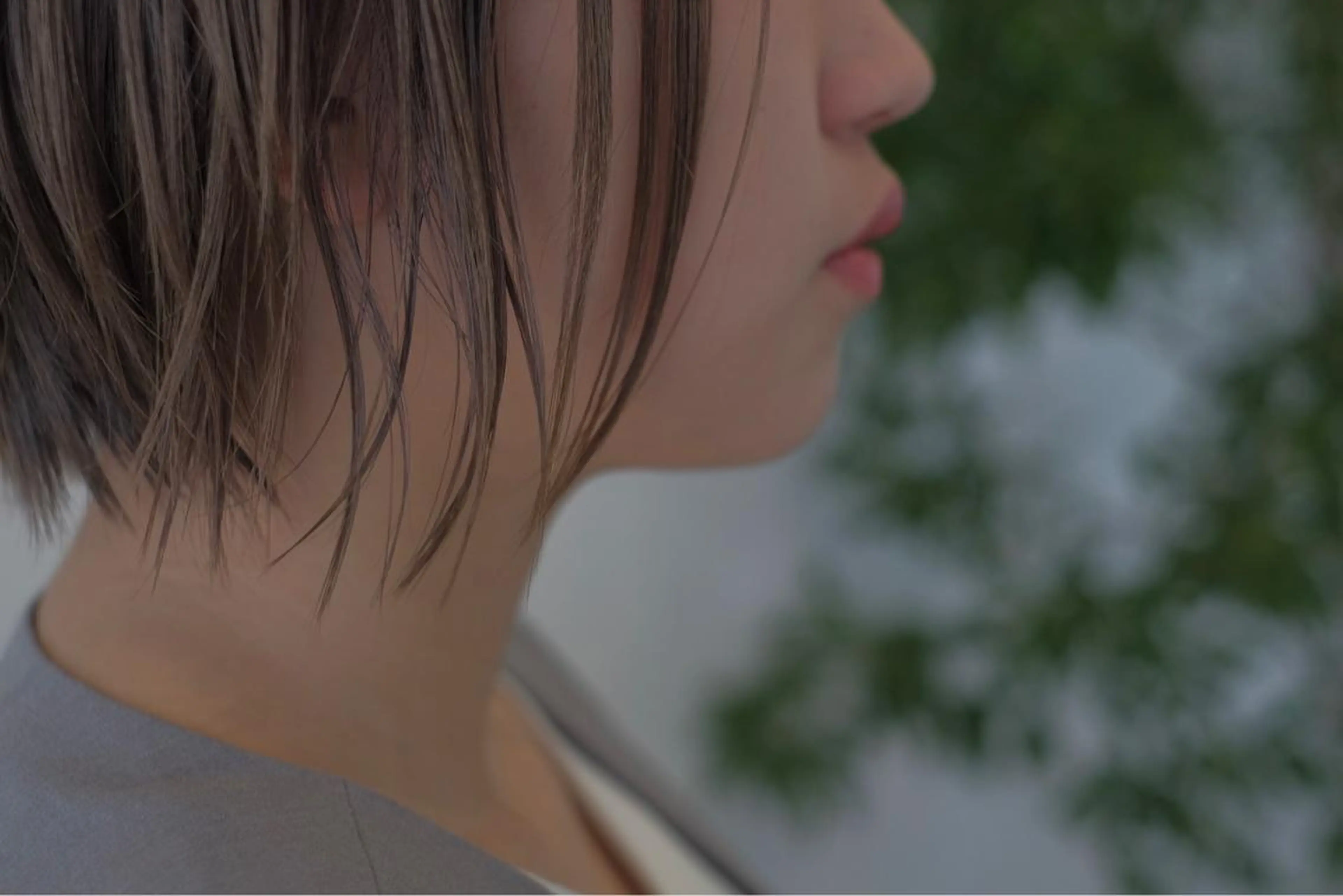 ショート ヘアカラー 佐藤 旭のヘアスタイル