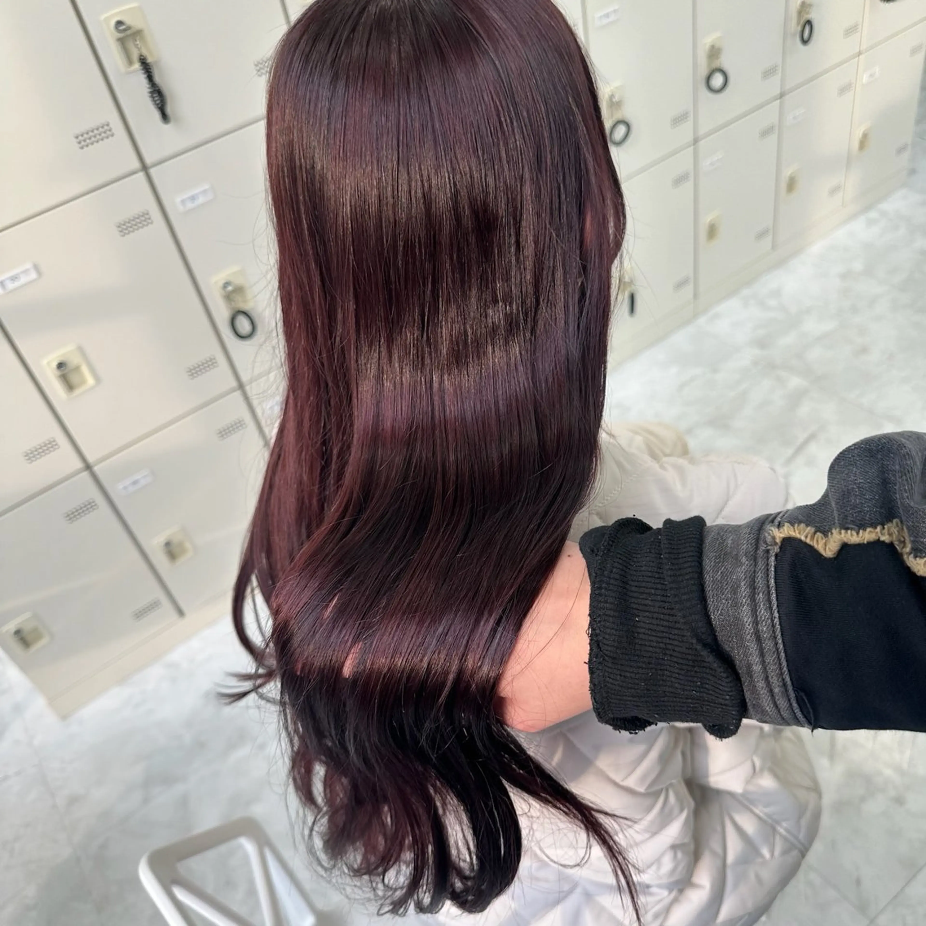 ロング カラー mina/暖色カラー 🥀韓国風カット🥀のヘアスタイル