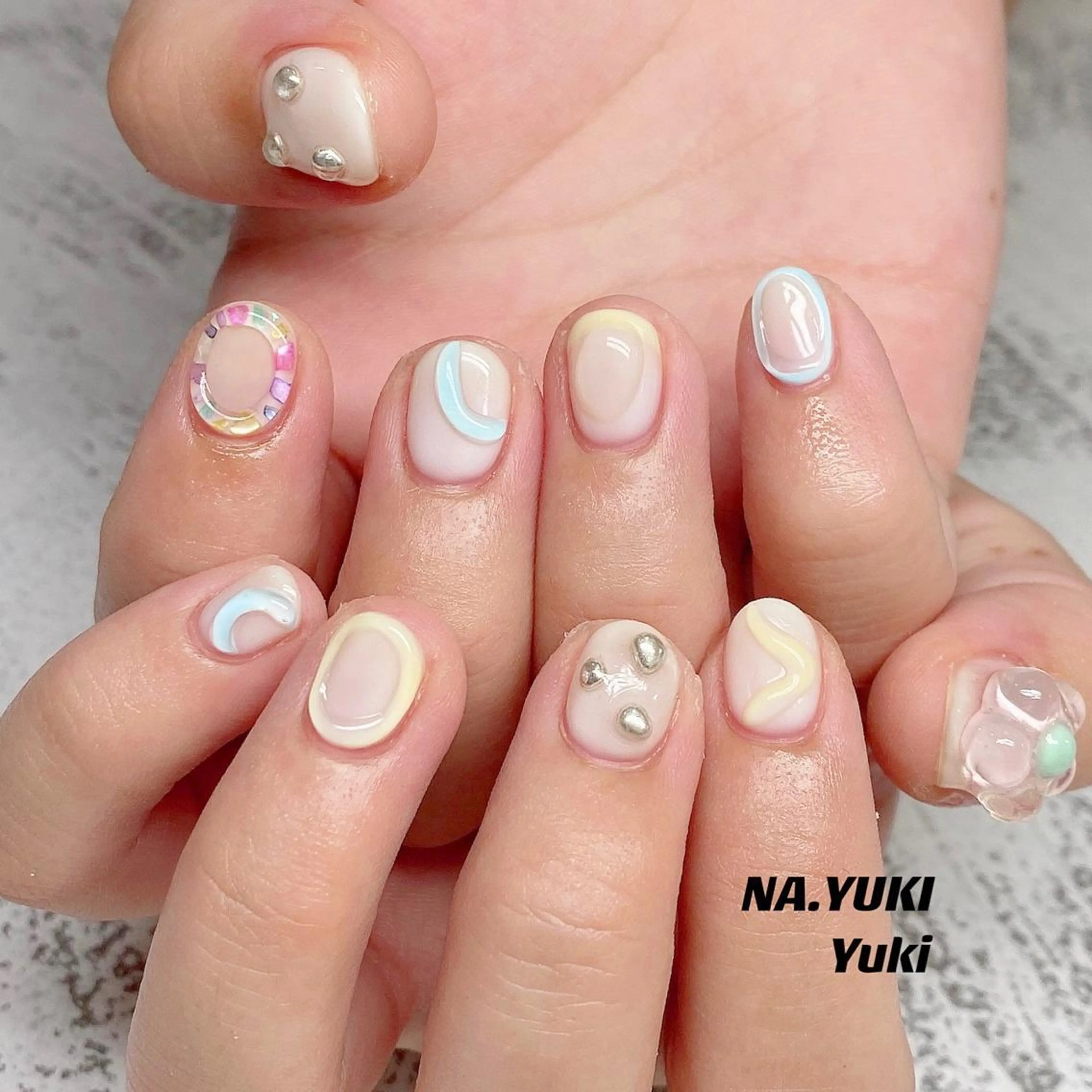 ネイル ハンドネイル ハンドケア ナユキNA.YUKI 池袋店のネイルデザイン