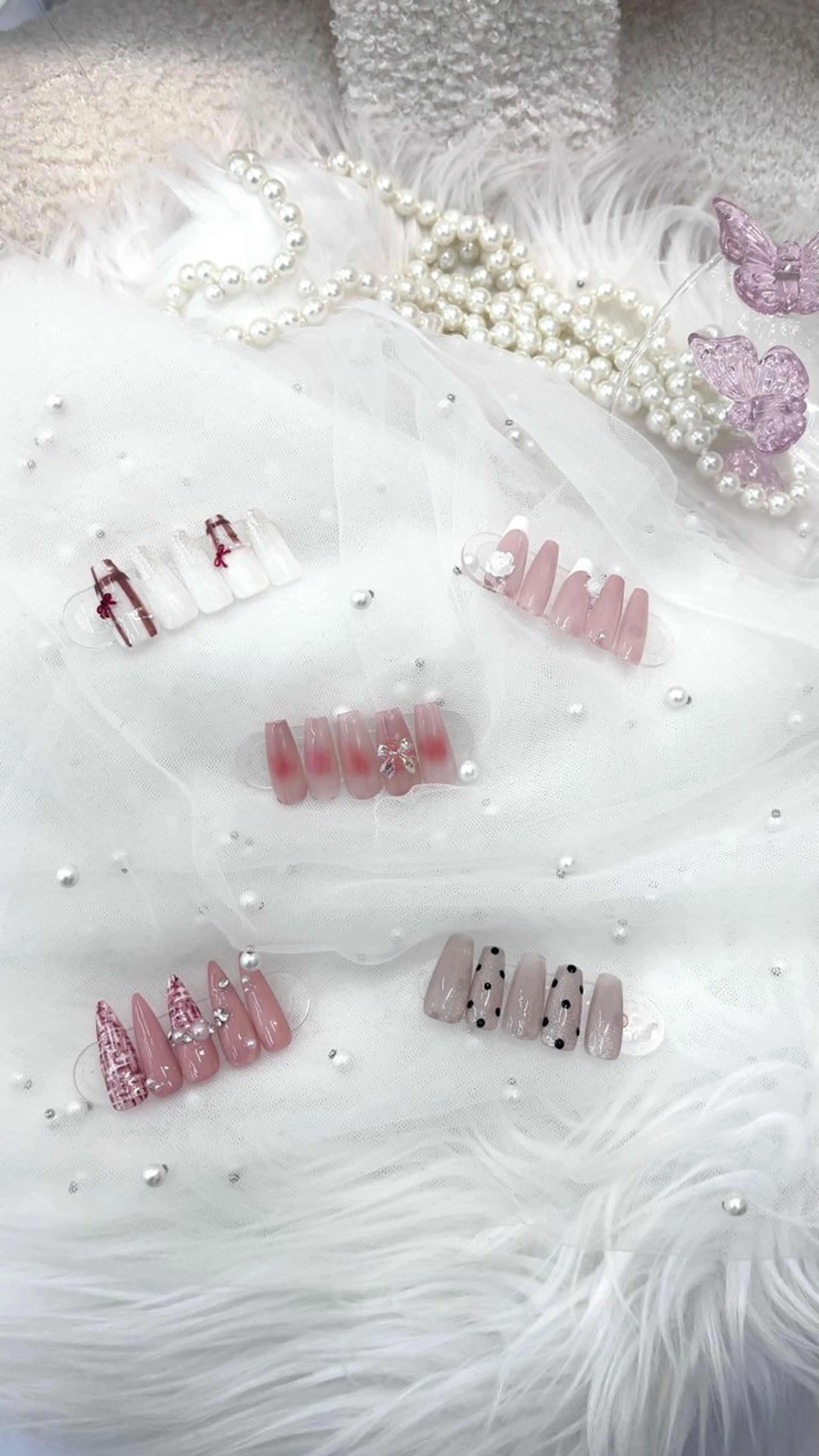 定額ネイル(オフ有り)🎀¥1500 ⚠️下記のご予約可能時間でリクエストお願いしますの写真