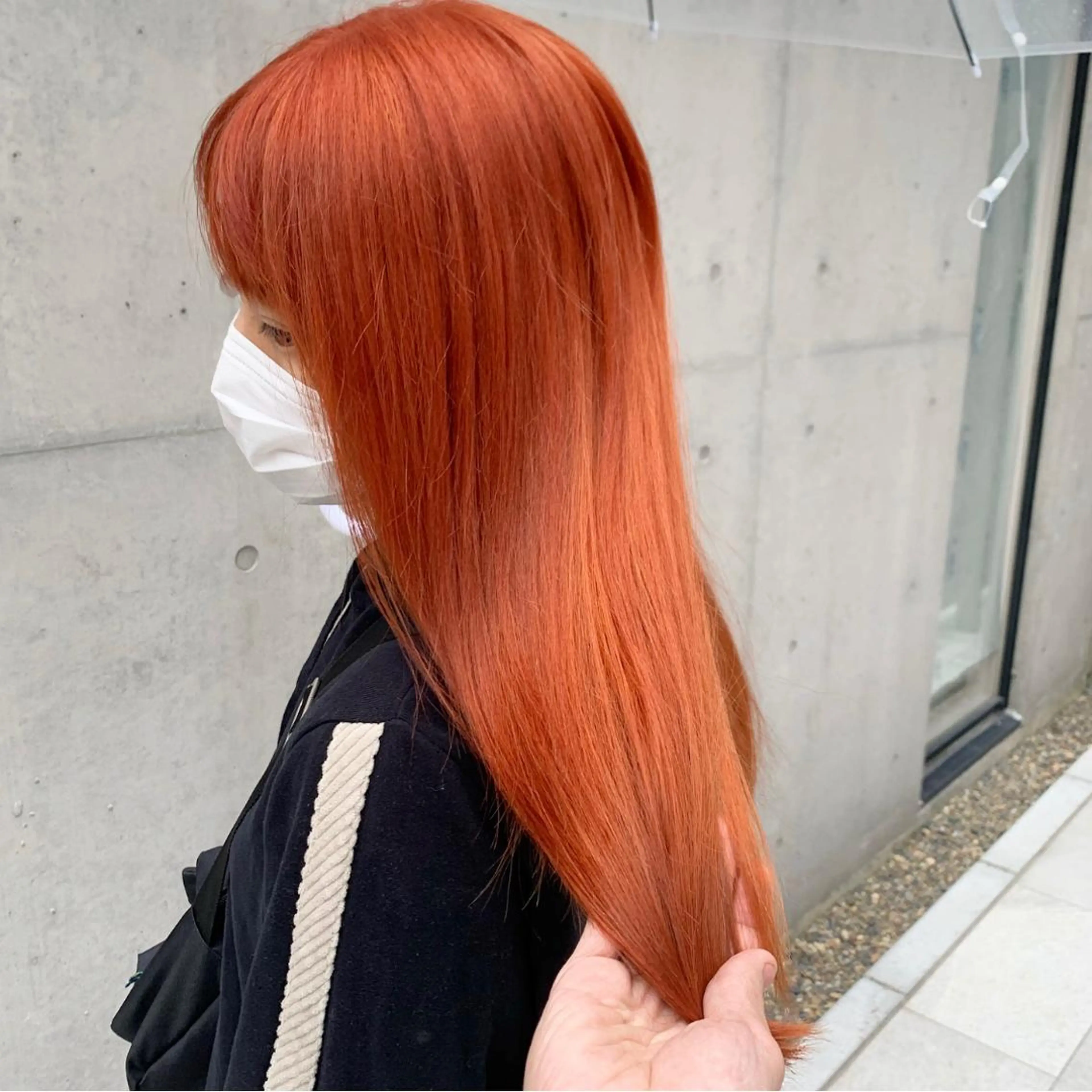 ロング カラー ヘアアレンジ トリートメント ハイトーン/美髪矯正 🍃大江拓実のヘアスタイル