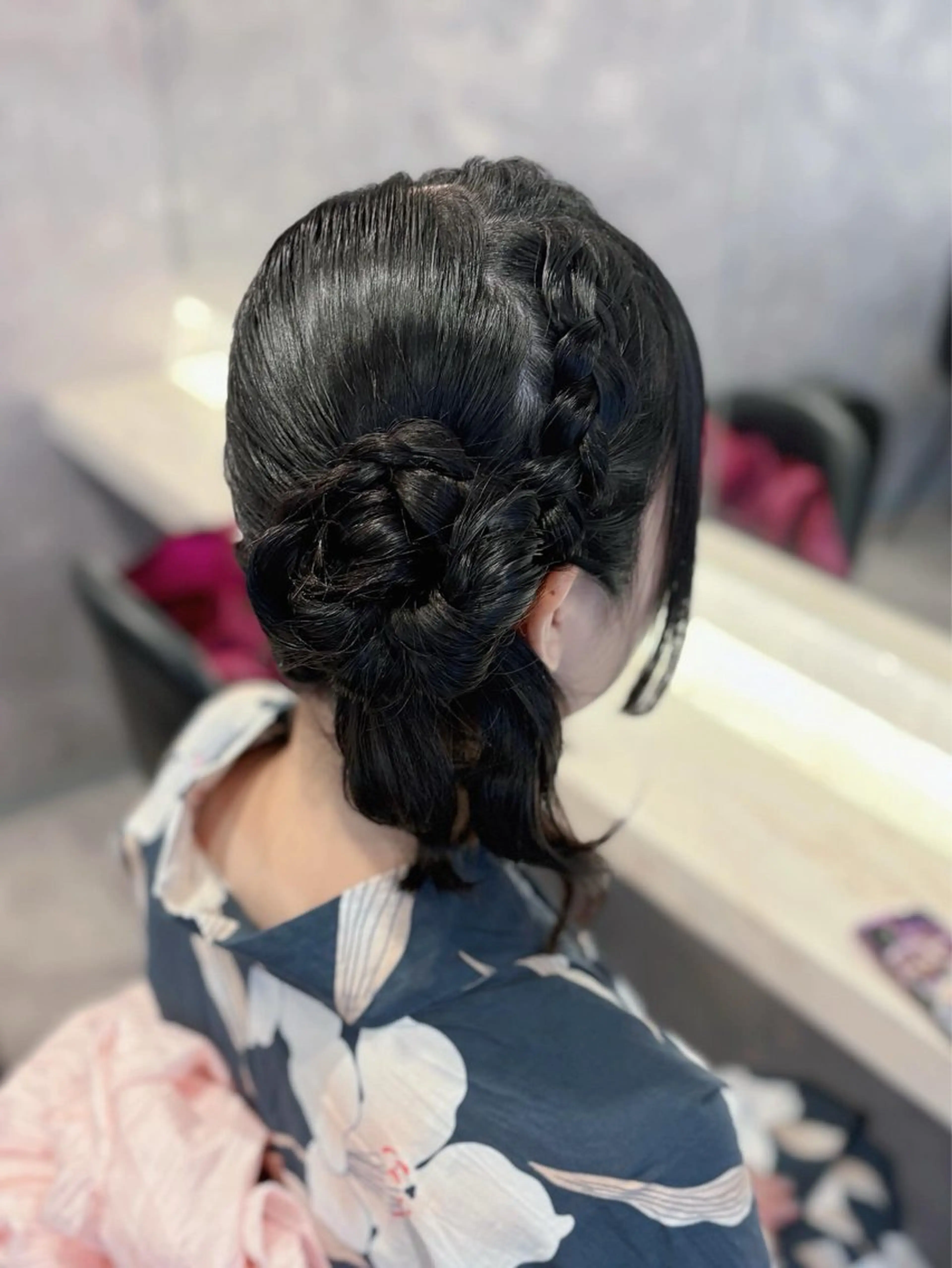 ヘアアレンジ ヘアセット Maho ブリーチモデル募集中のヘアスタイル