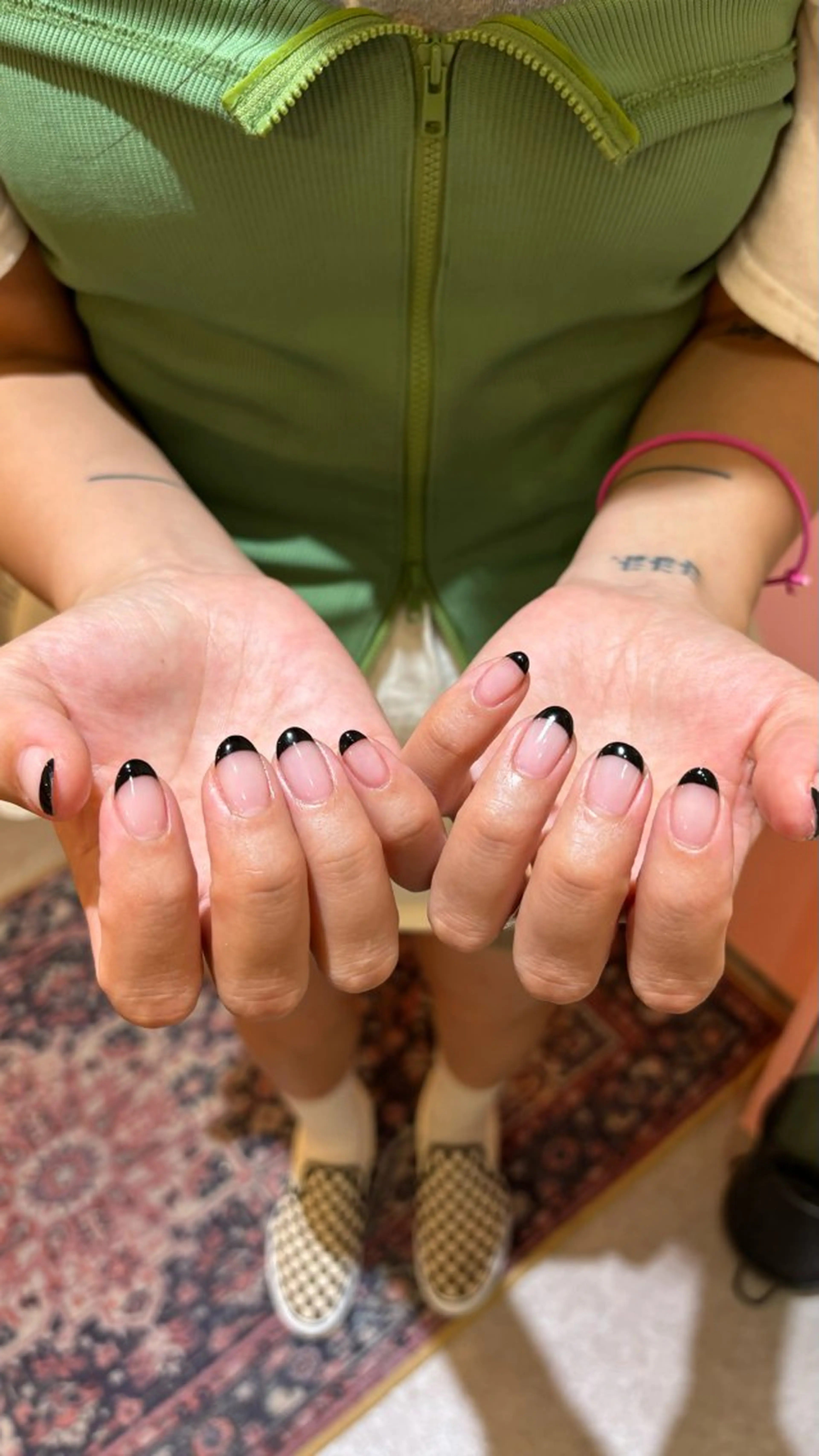 ネイル フレンチネイル 〖IEN〗Soura (ソウラ/想来)のネイルデザイン