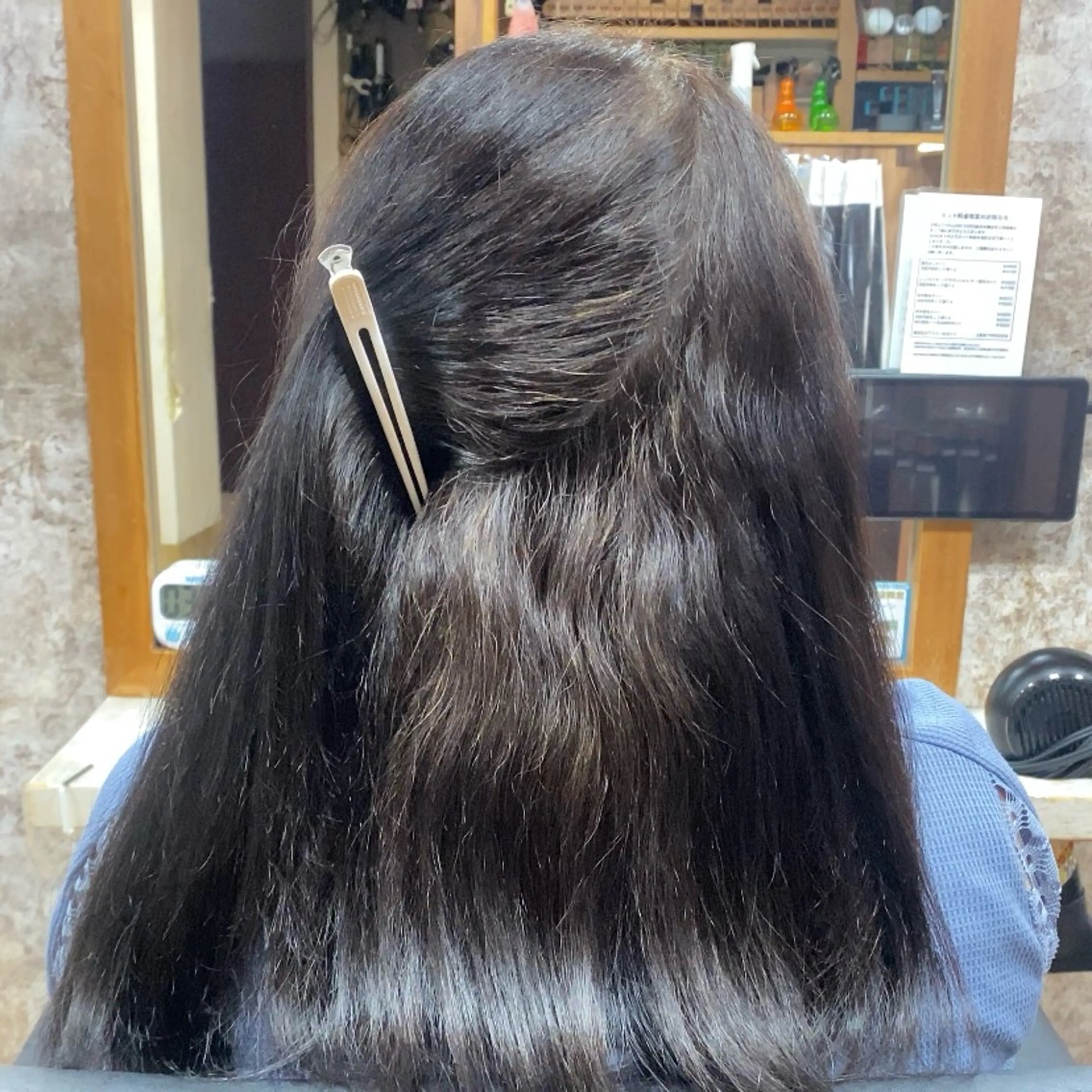 ロング YELLOW CORN 金沢文庫所属・【金沢文庫4分】髪質 改善/縮毛矯正アラタのヘアスタイル