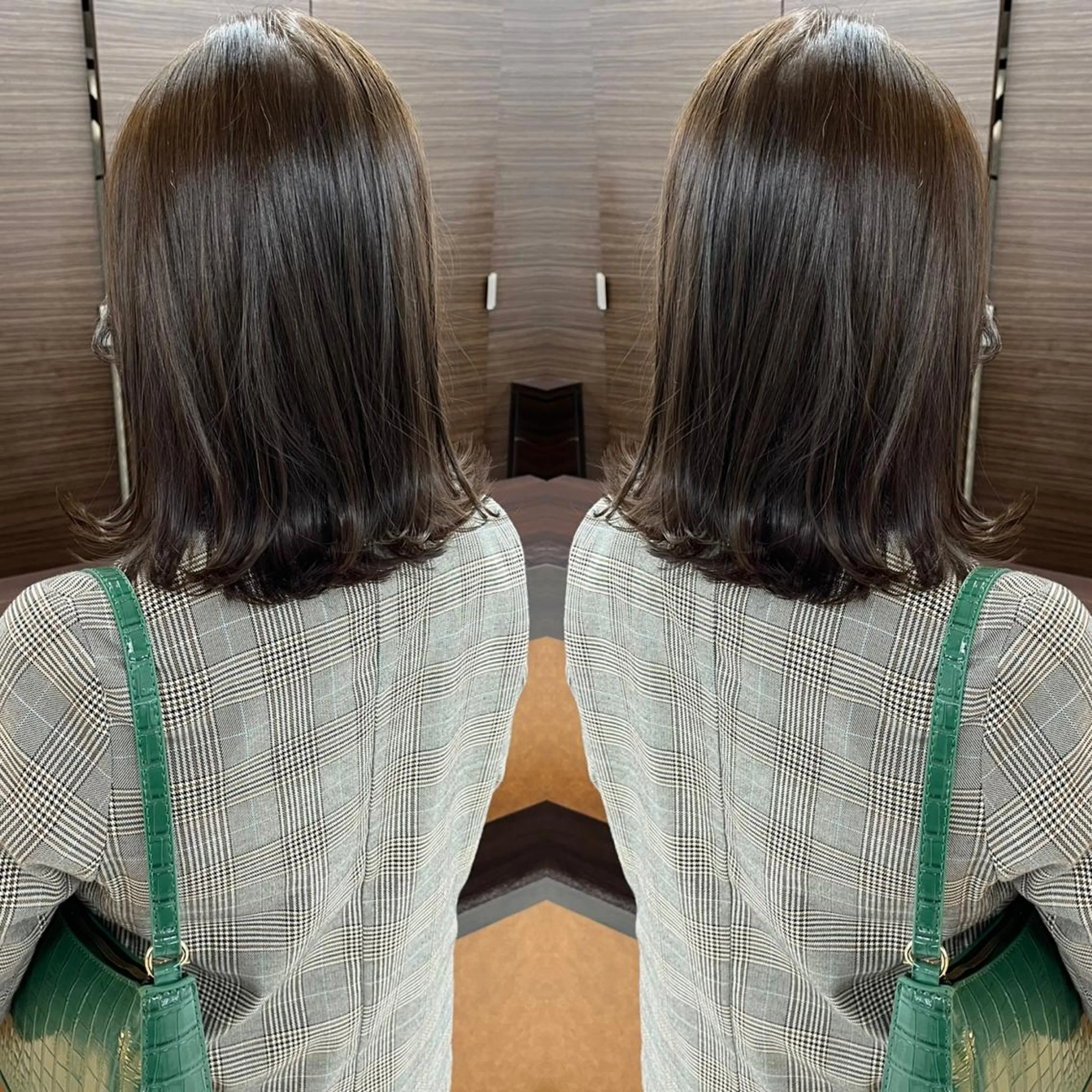 ミディアム カラー 透明感カラー カット ヘアカラー トリートメント BOOTH share salon所属・ハタケヤマヨシキ ／BOOTHのヘアスタイル